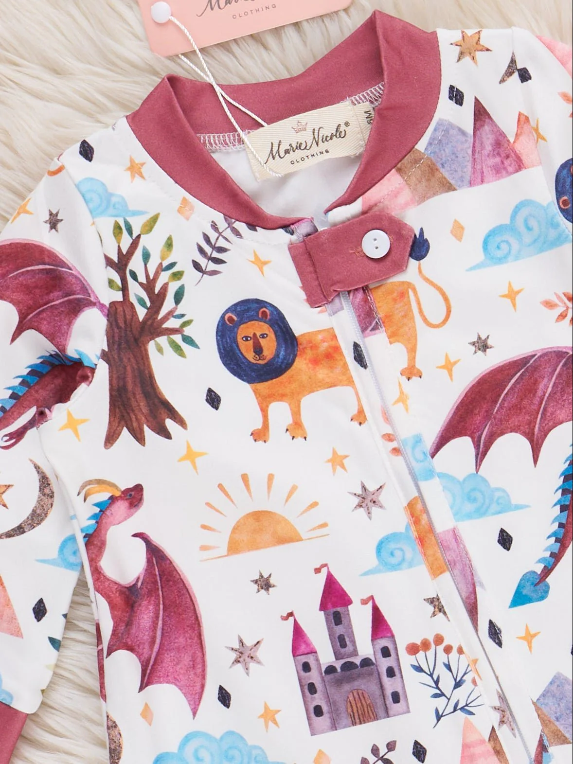 Adventurer's Tale Footed Sleeper Pajamas - Image 2