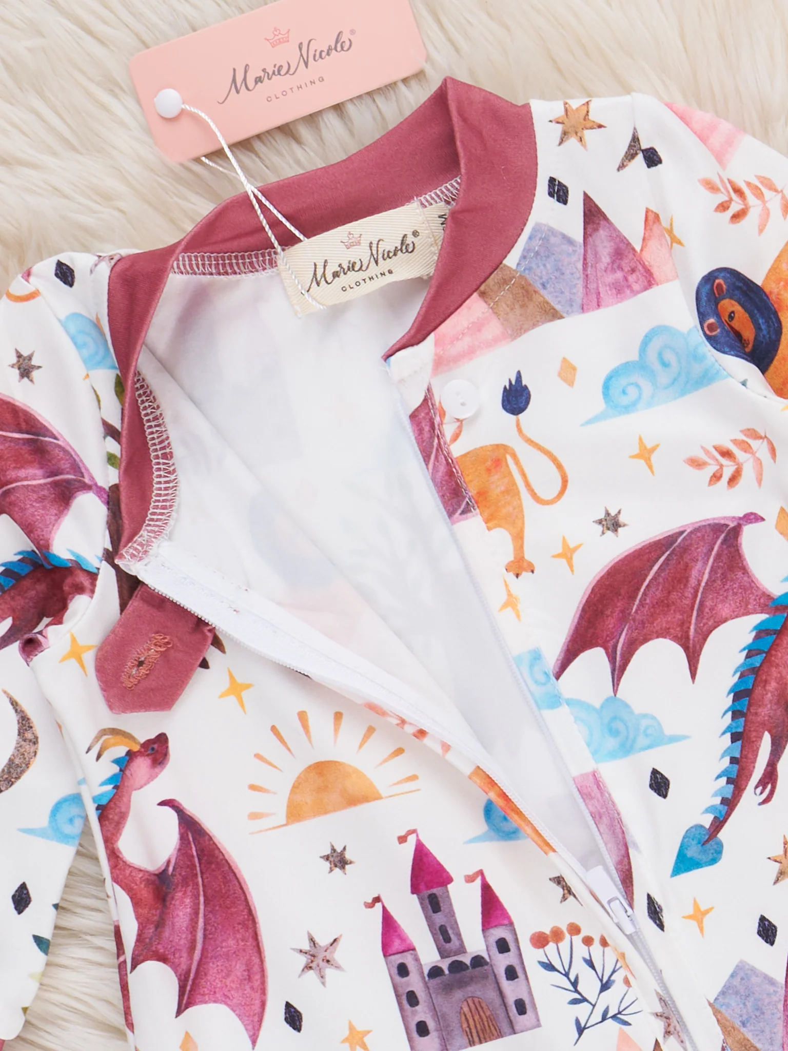 Adventurer's Tale Footed Sleeper Pajamas - Image 3