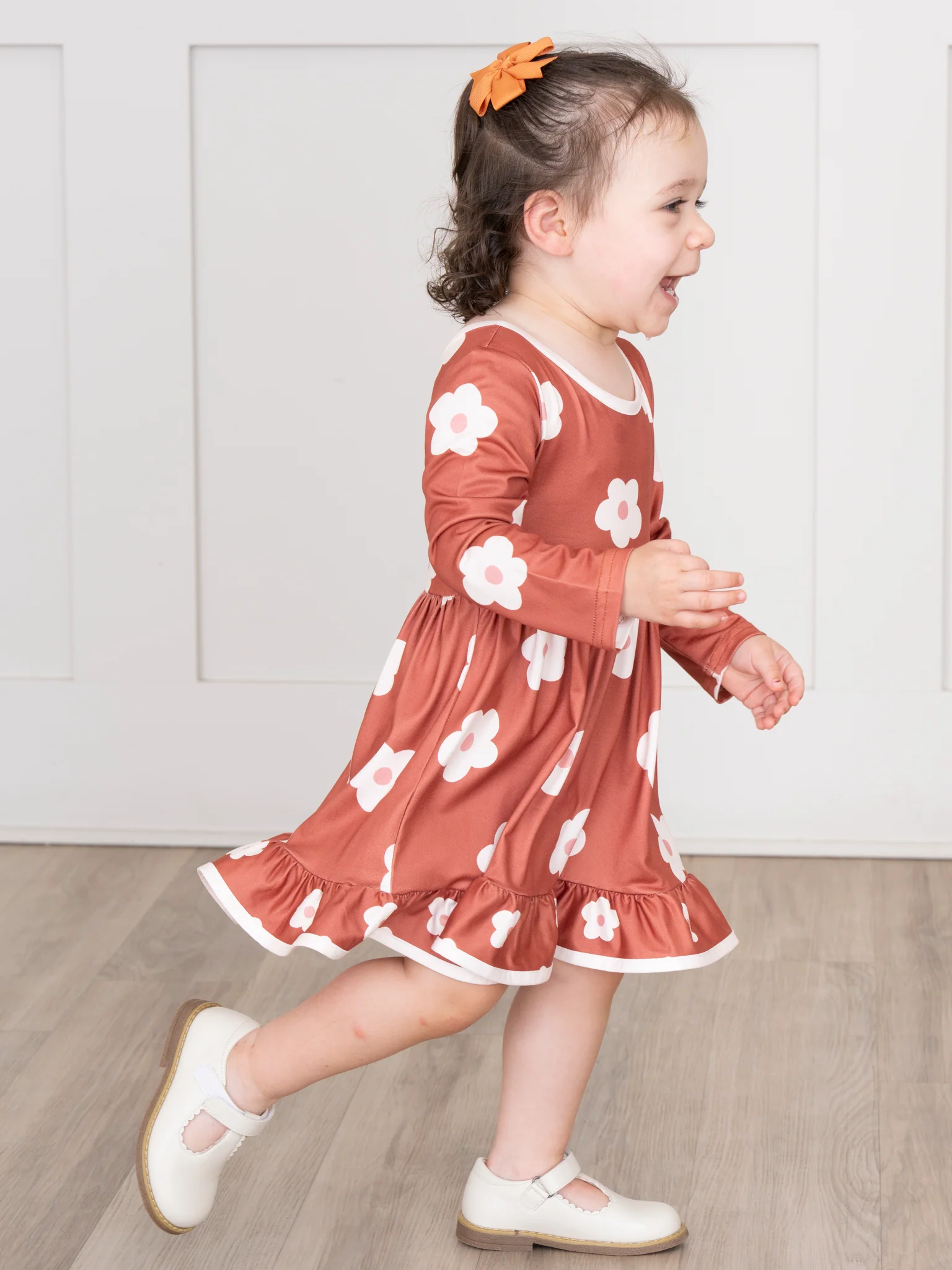 All the Fall Things Floral Dress - Image 4