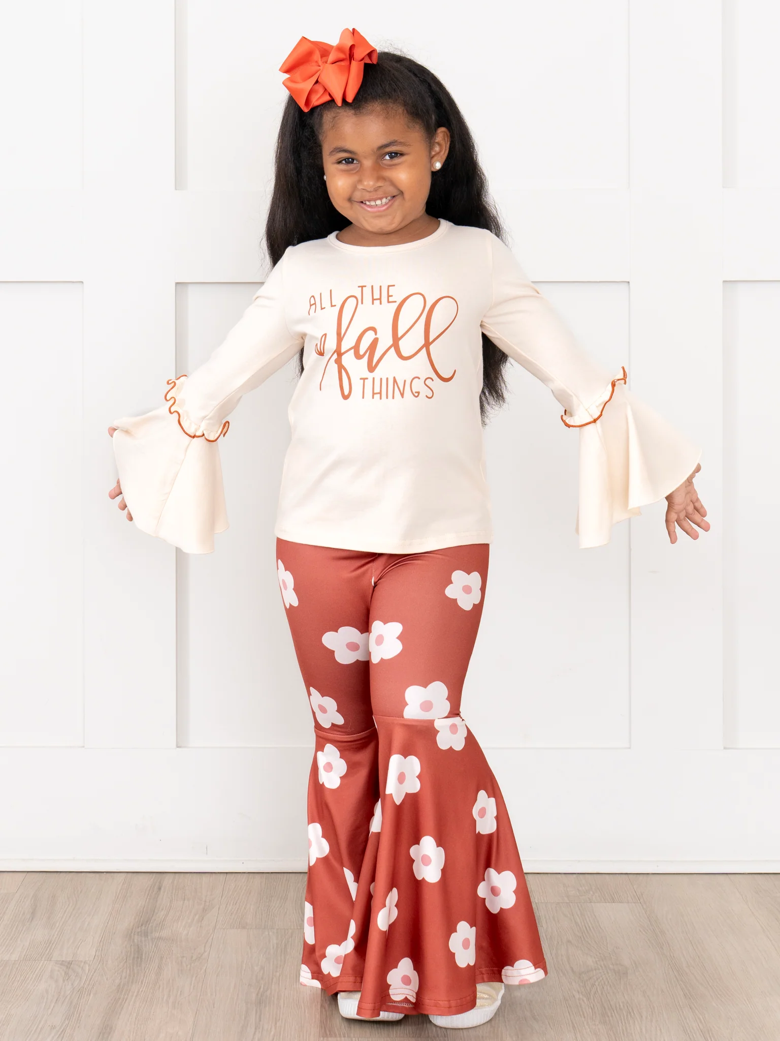 "All the Fall Things" Floral Outfit