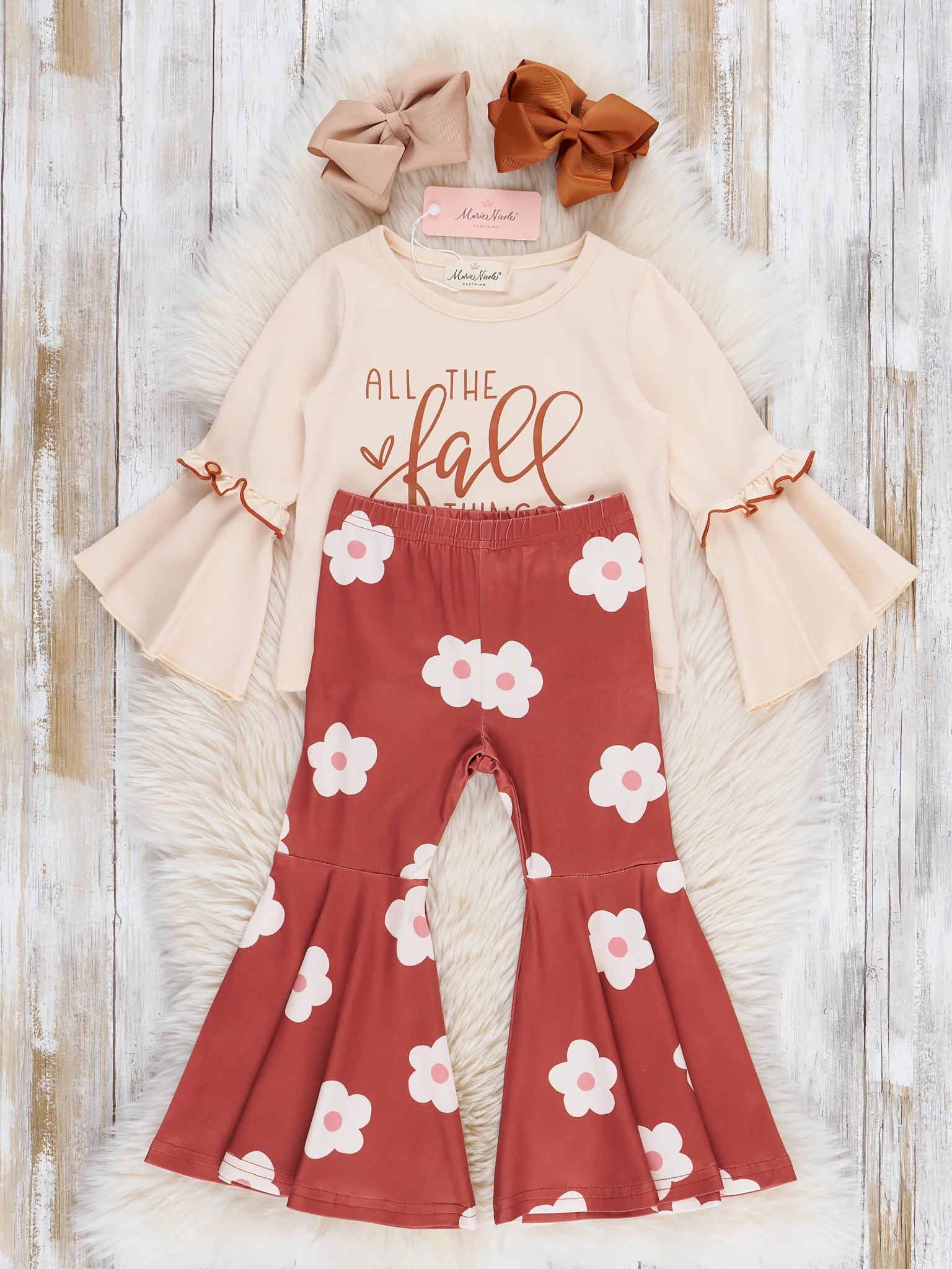"All the Fall Things" Floral Outfit - Image 3