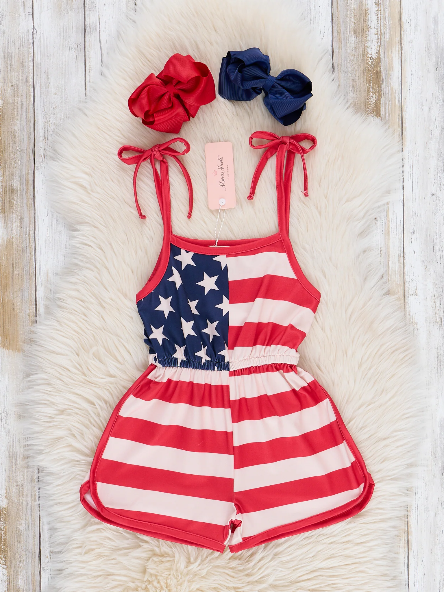 American Flag Romper - Image 2