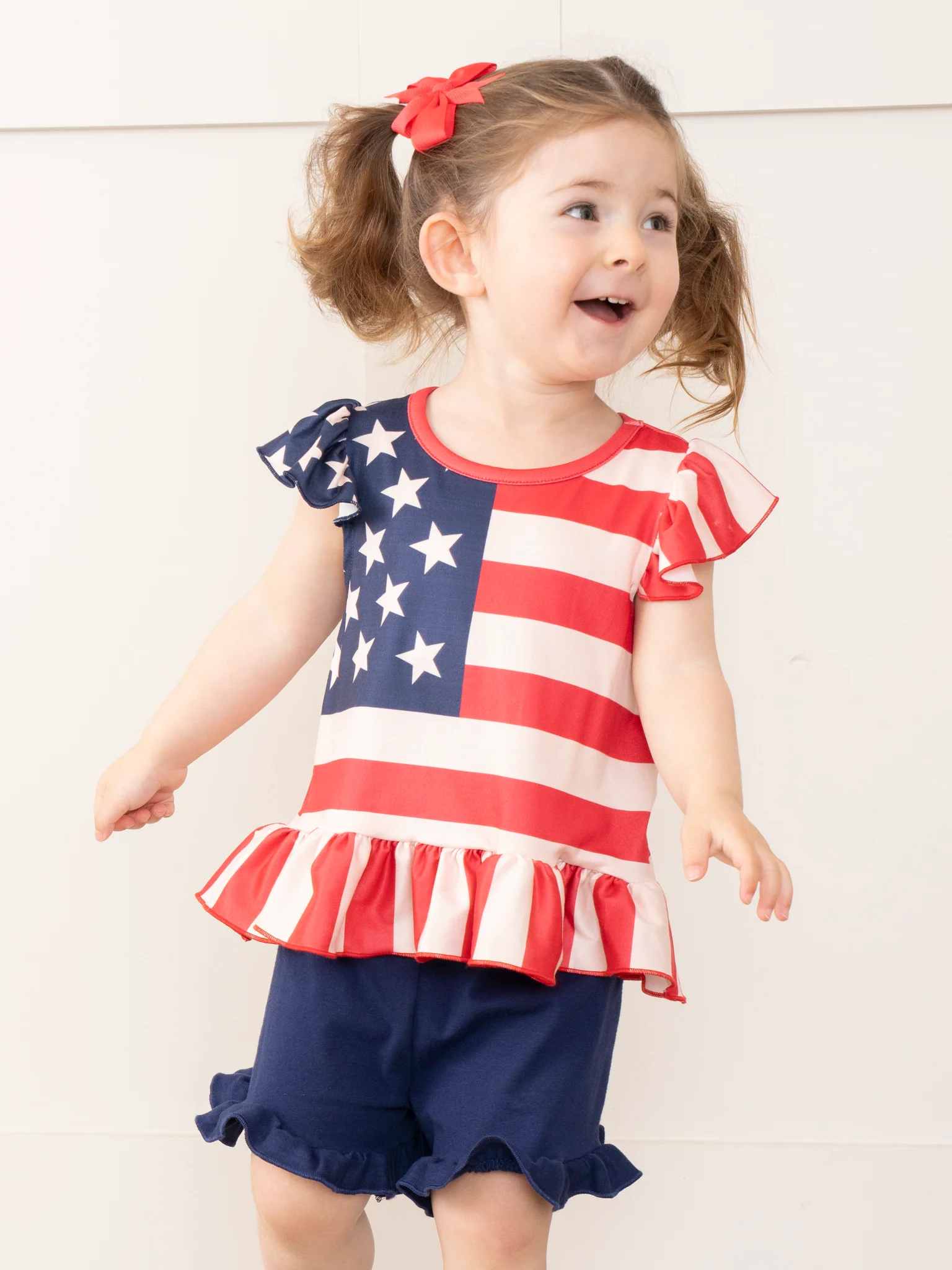 American Flag Ruffle Outfit - Image 4