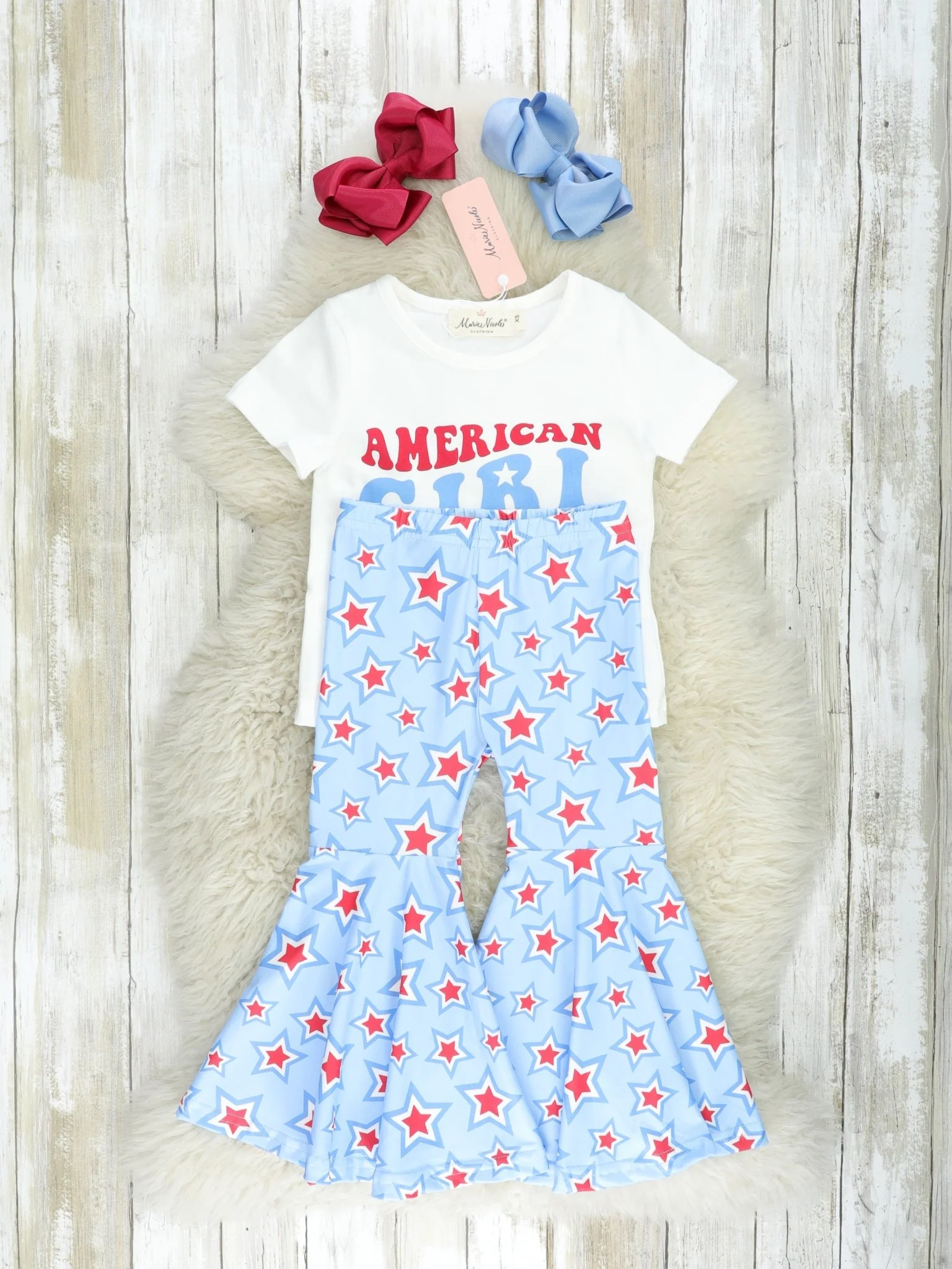 "American Girl" Star Bell Bottom Outfit - Image 3
