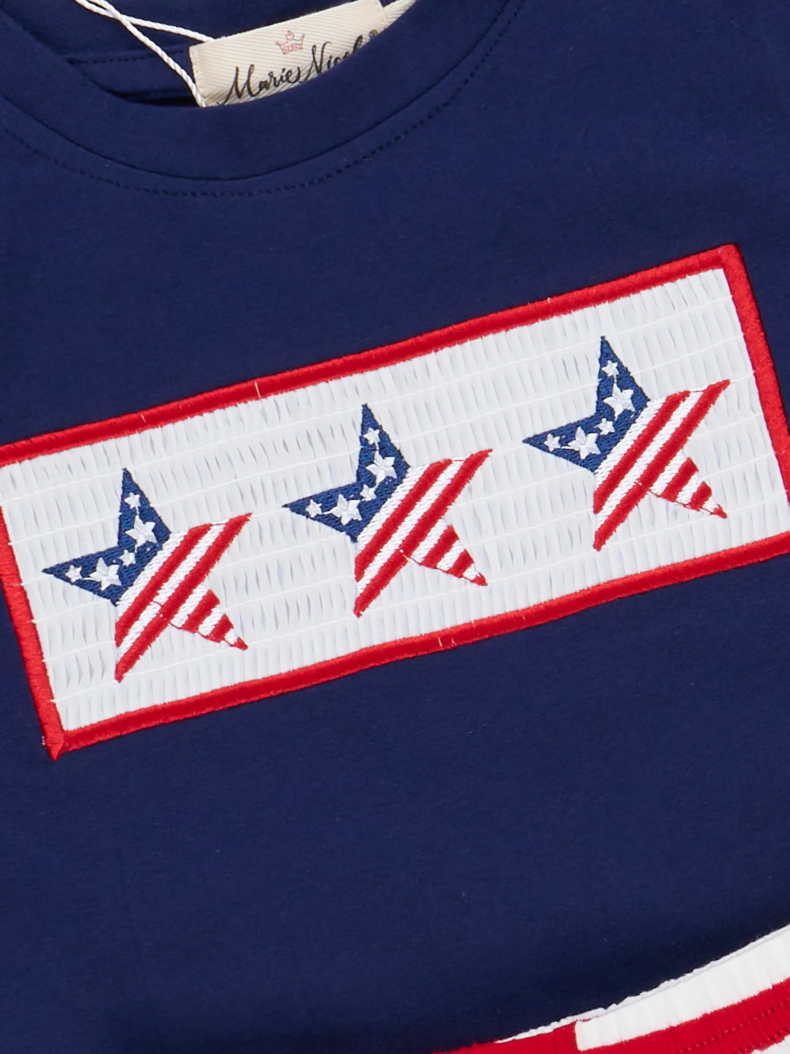 American Stars Smocked Cotton Outfit - Image 3