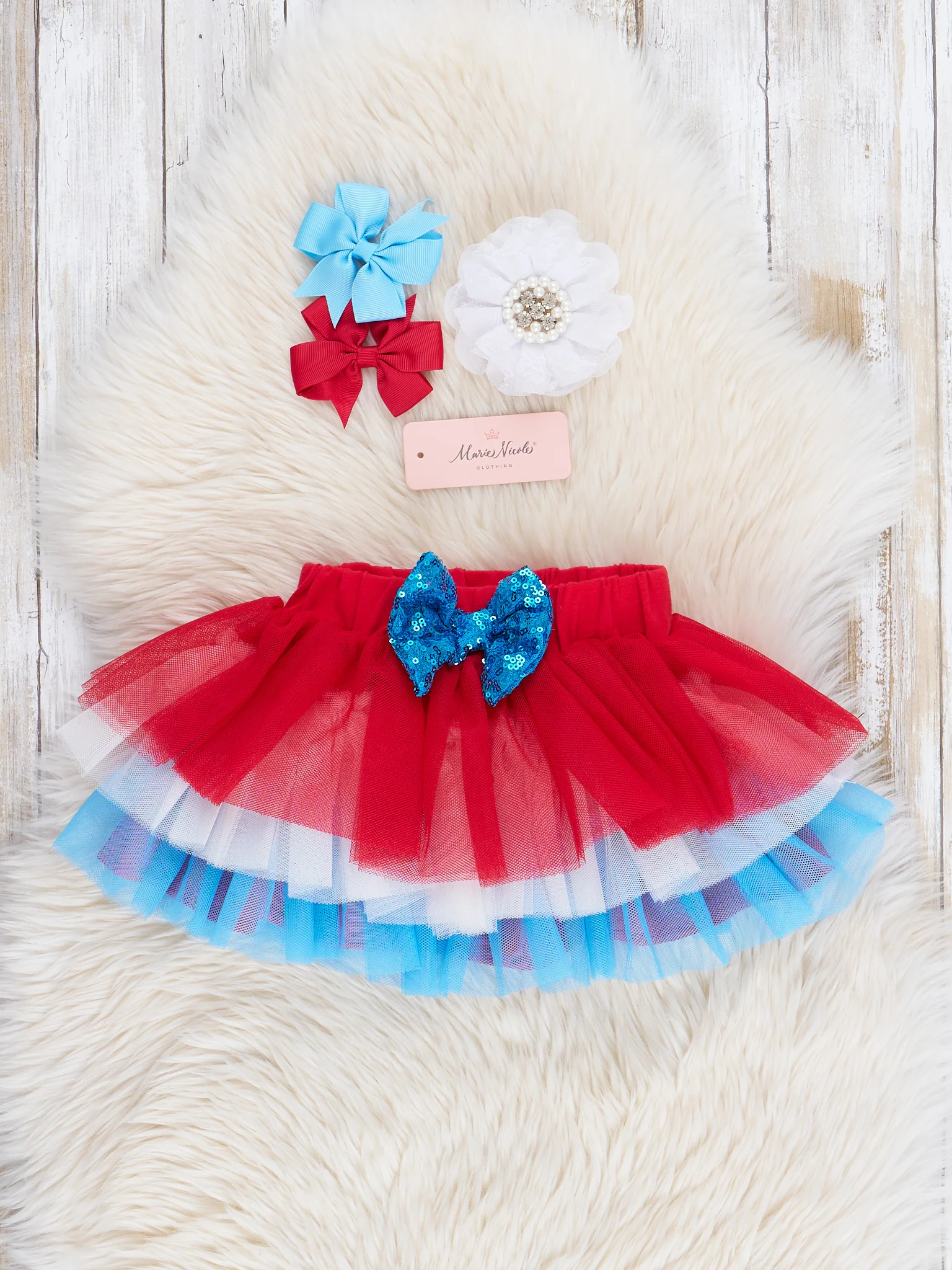 American Sweetie Tulle Outfit w/ Skirt - Image 3
