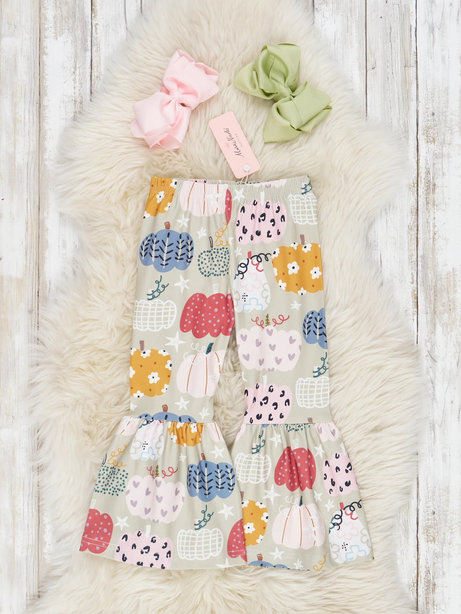 Autumn Harvest Bell Bottom Pants - Image 5