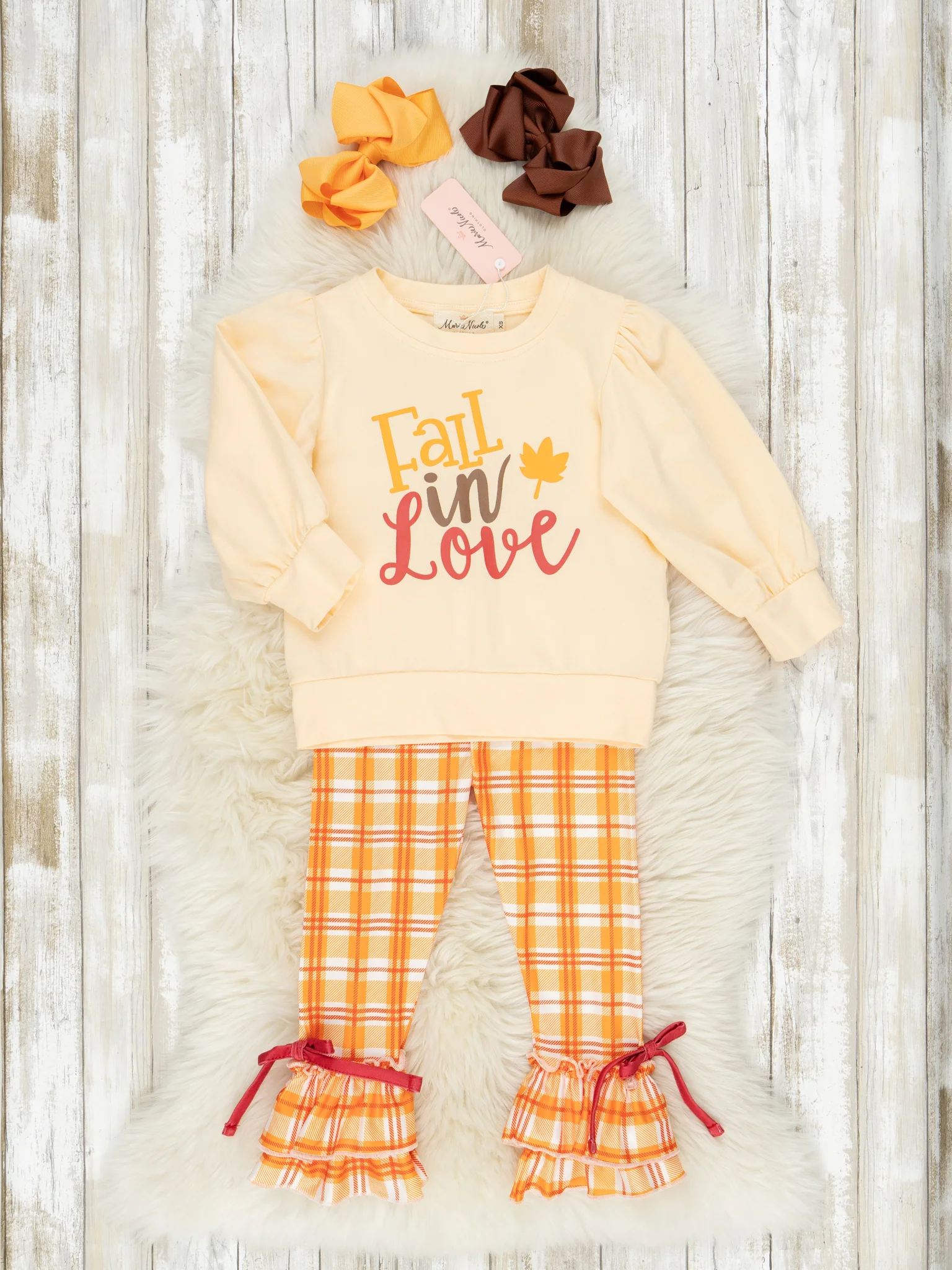 Autumn Love Ruffle Outfits - Image 2