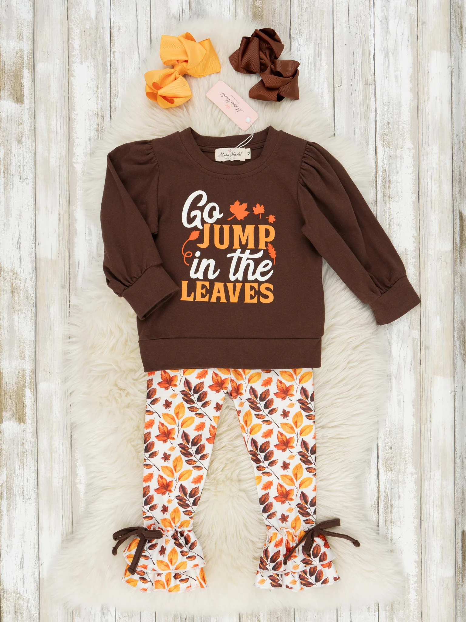 Autumn Love Ruffle Outfits - Image 3