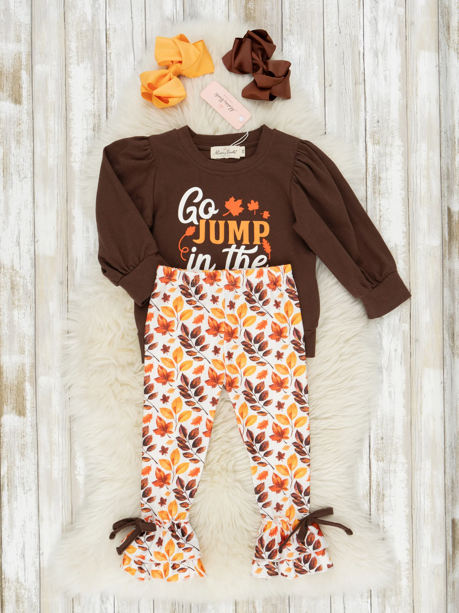 Autumn Love Ruffle Outfits - Image 4