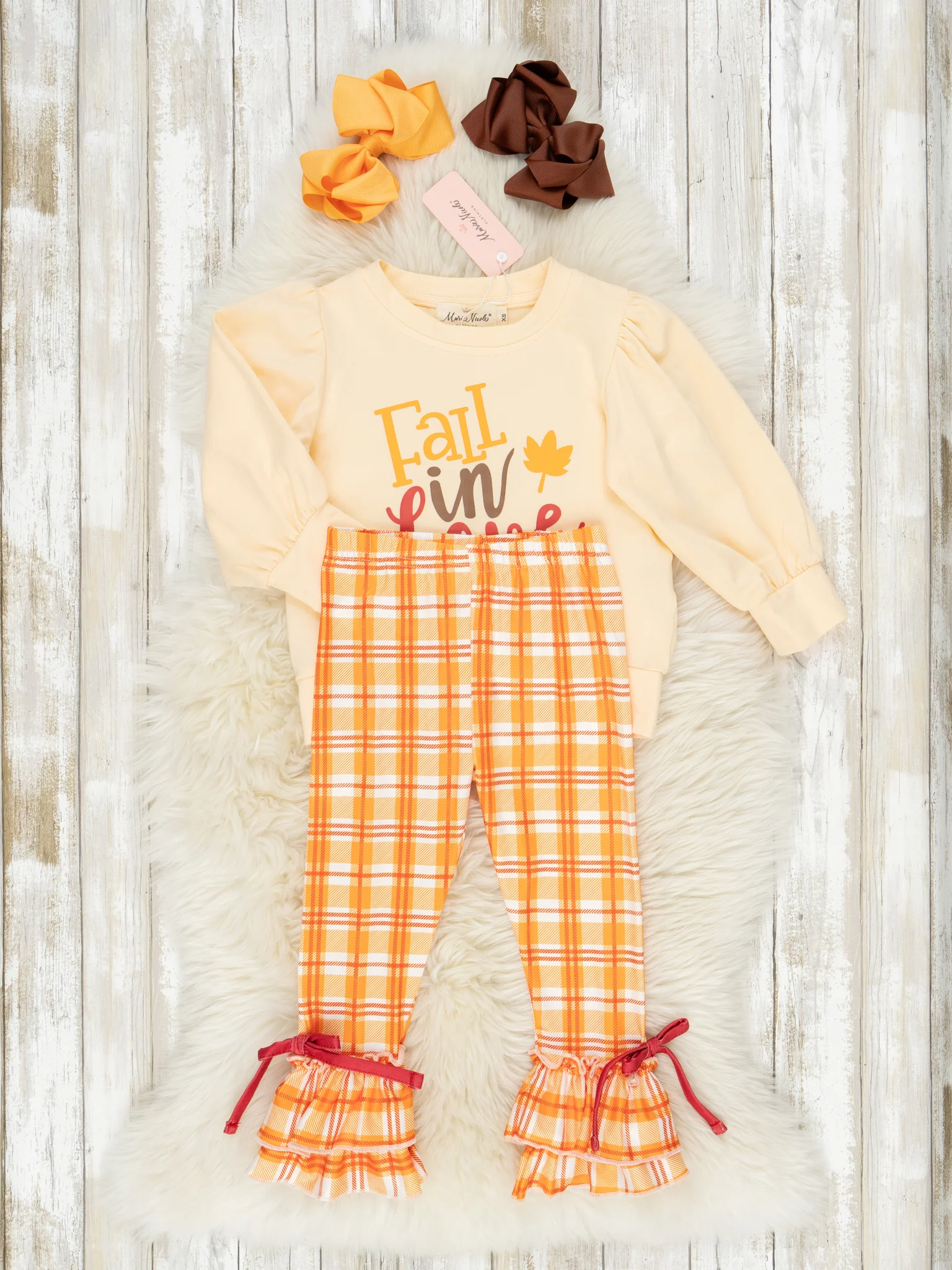 Autumn Love Ruffle Outfits - Image 5