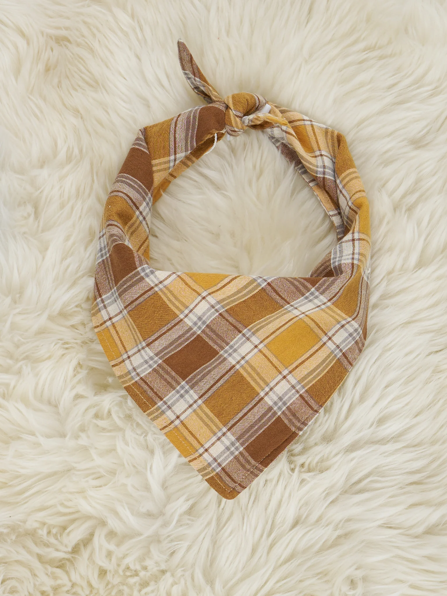 Autumn Plaid Bandana - Image 11
