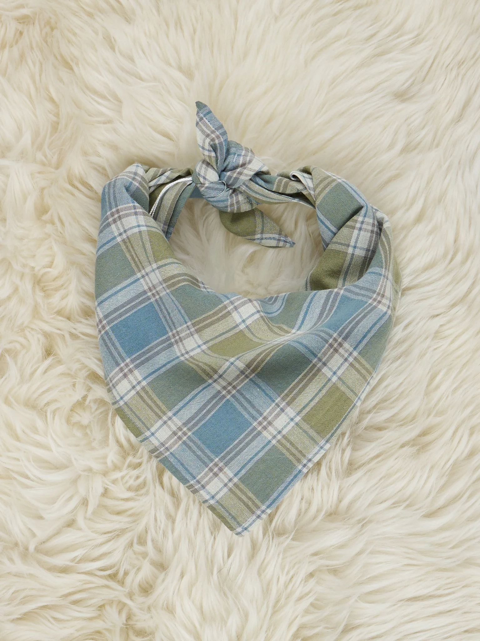 Autumn Plaid Bandana - Image 8