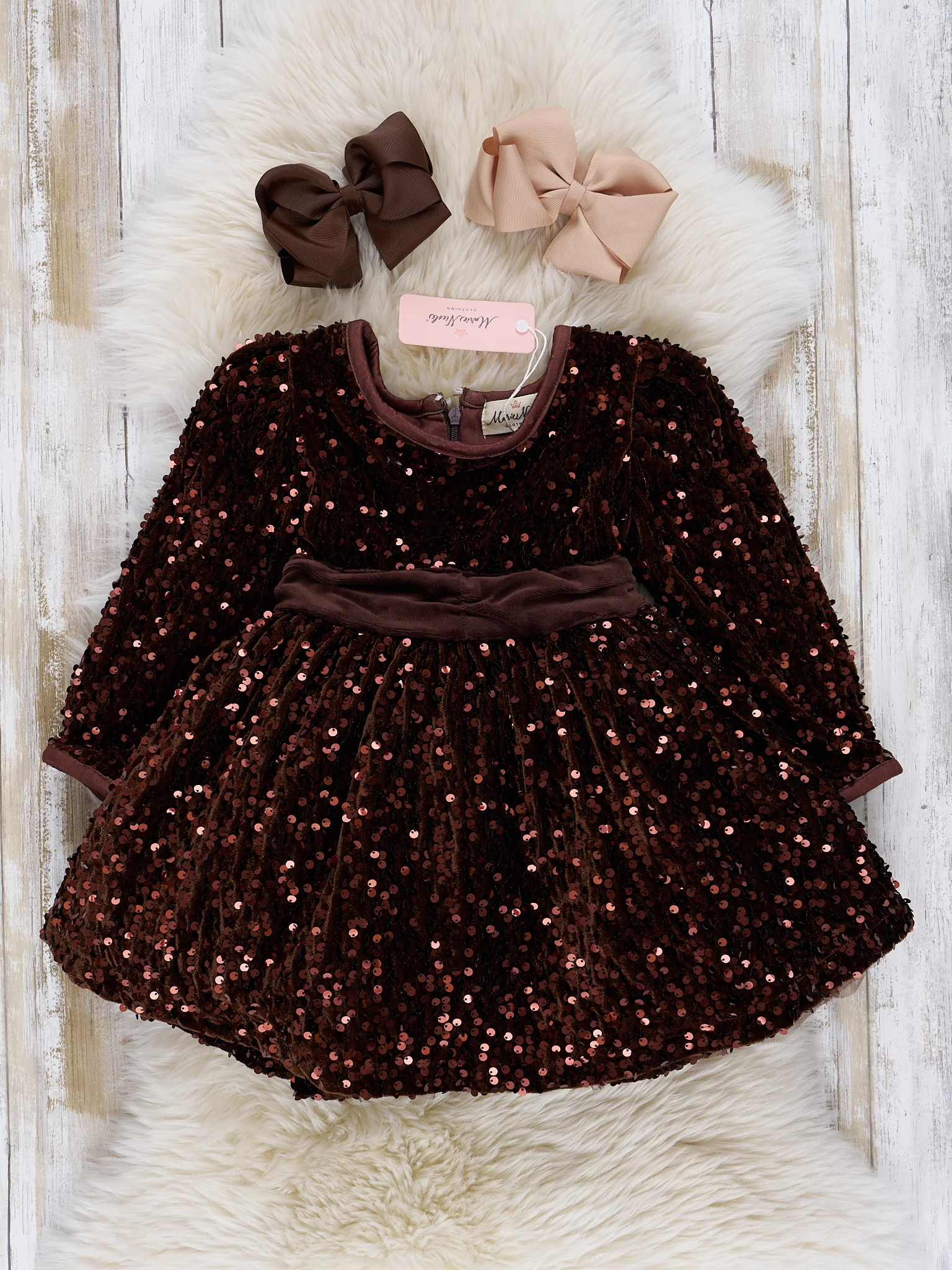 Autumn Sparkle Sequin Dress