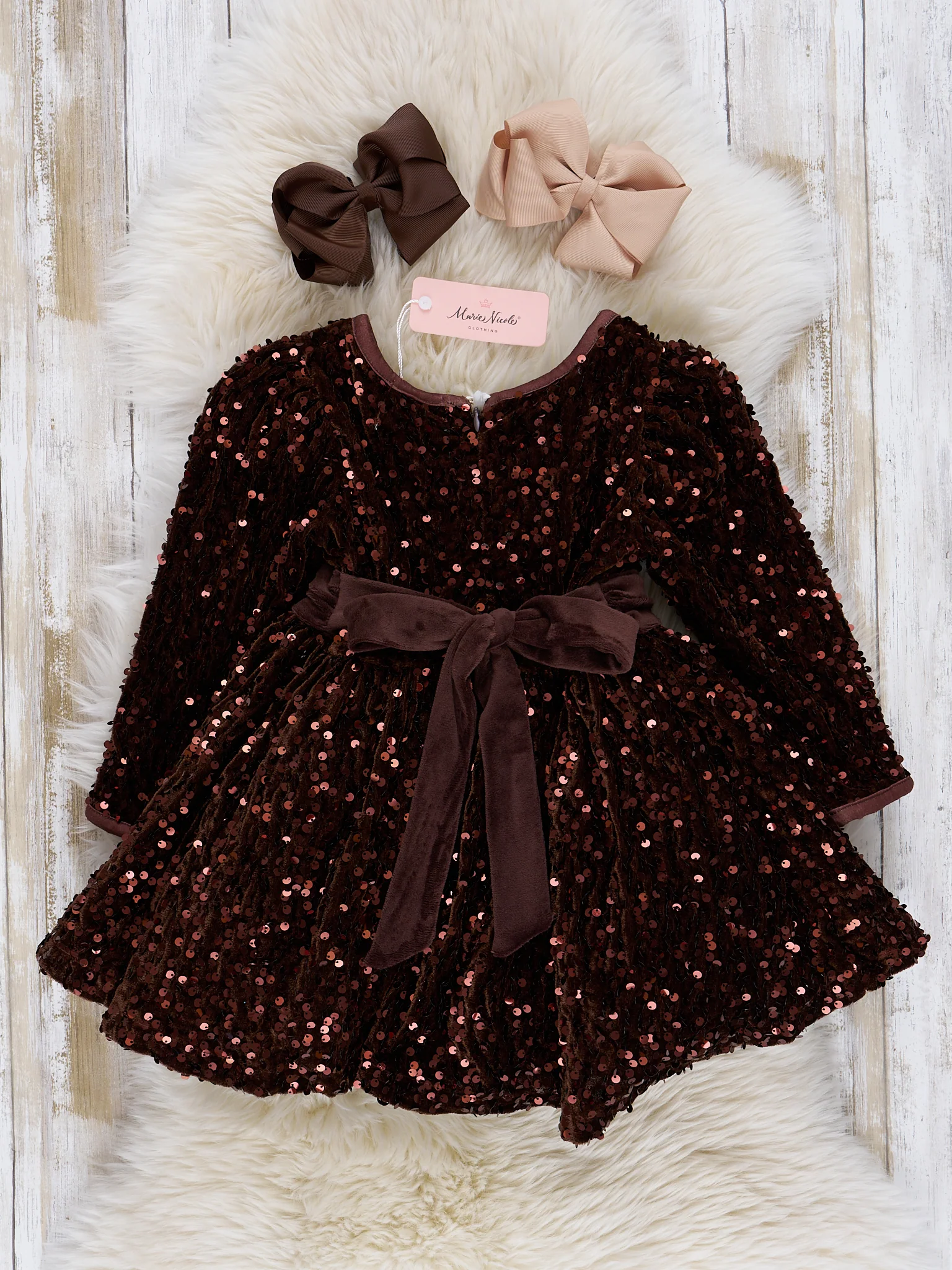 Autumn Sparkle Sequin Dress - Image 6
