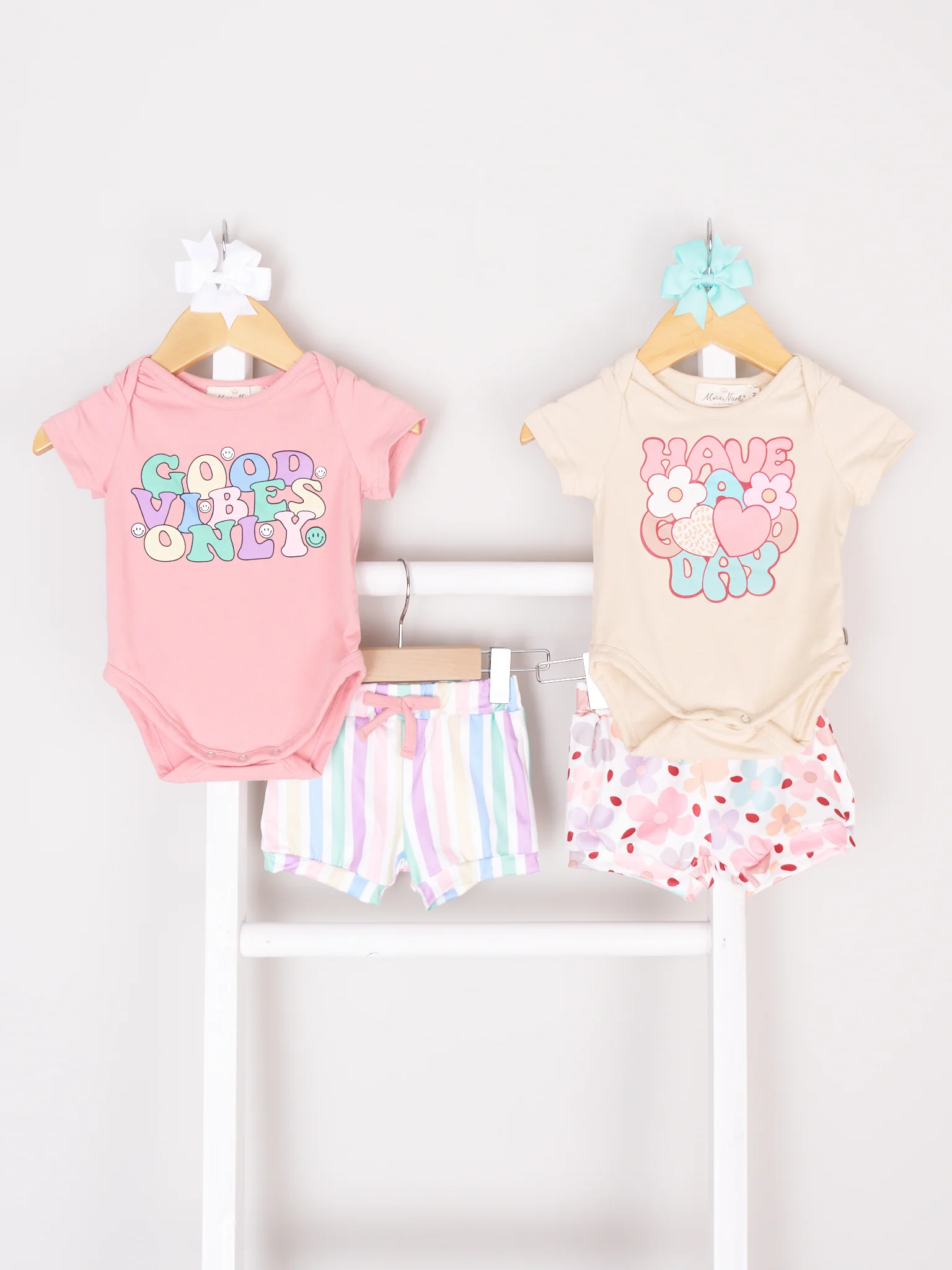 Baby Onesie Bloomers Outfit - Image 3