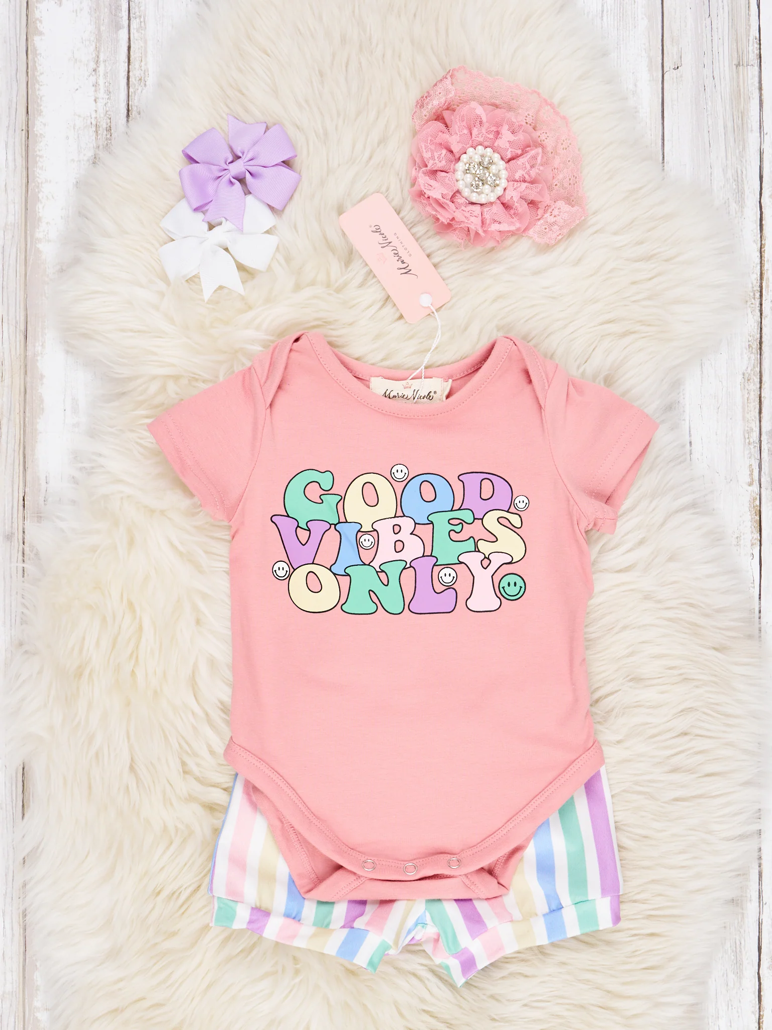 Baby Onesie Bloomers Outfit - Image 4