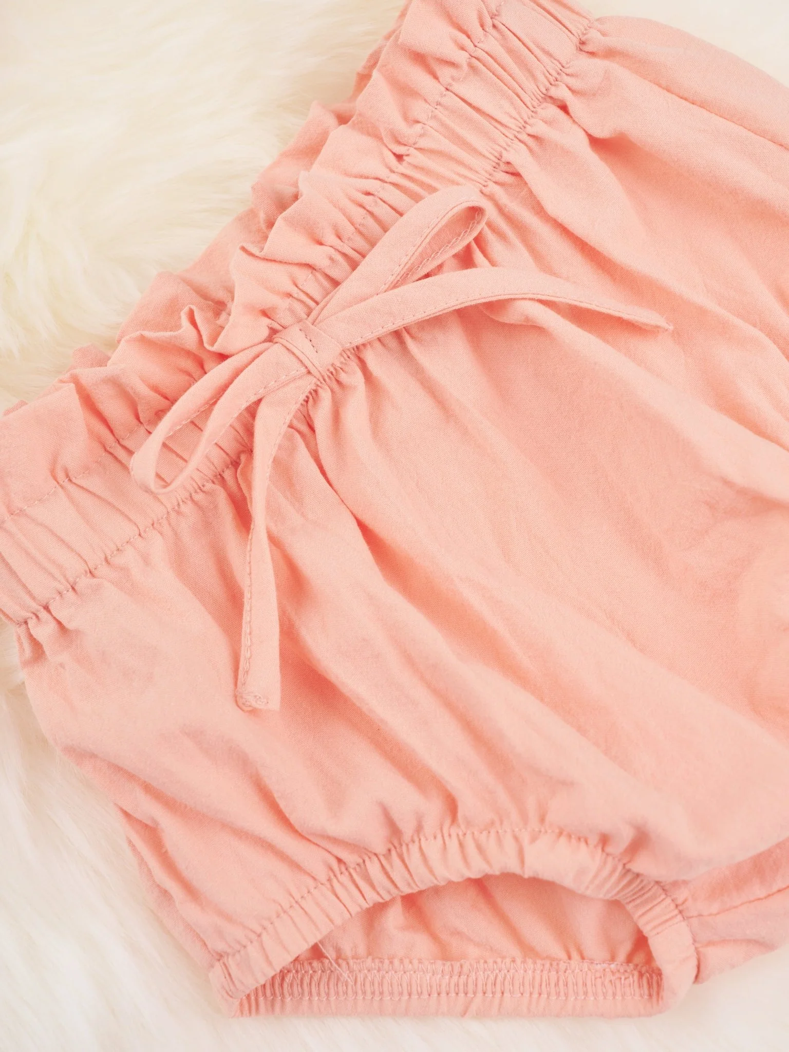 Peach Top & Bloomers Outfit - Image 4