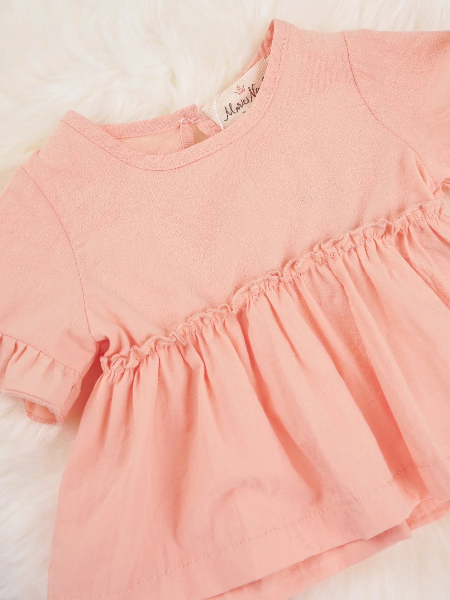 Peach Top & Bloomers Outfit - Image 5