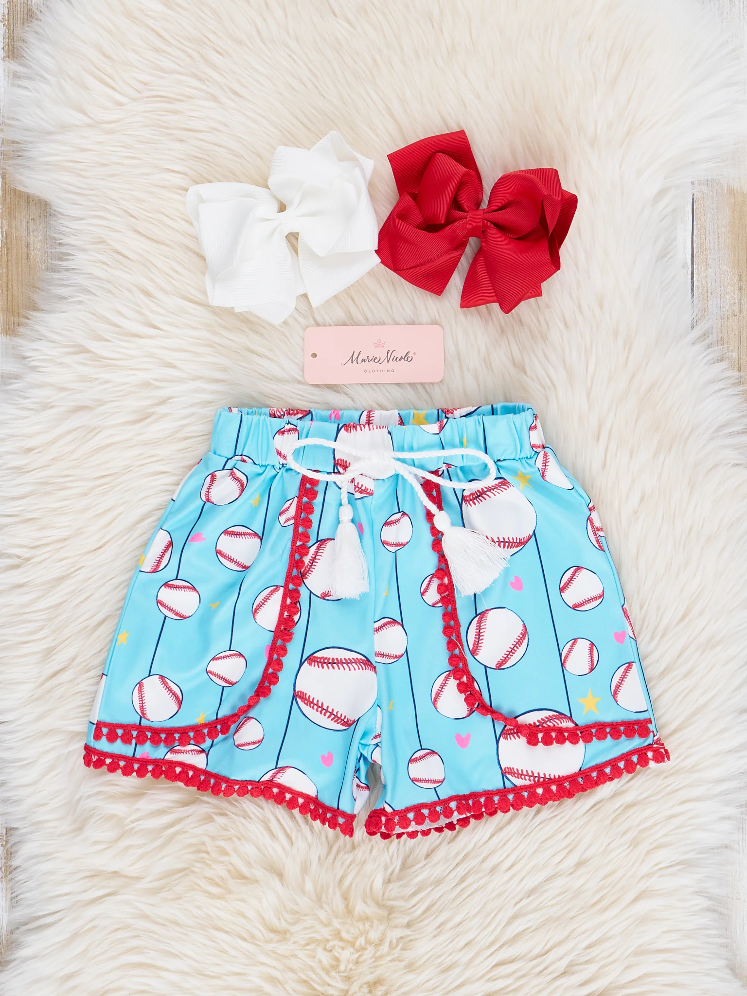 Baseball Vibes Ruffle Outfit - Image 4