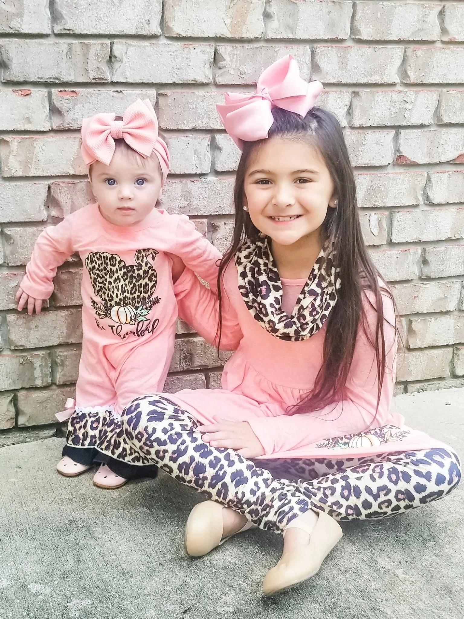 Be Thankful Leopard Turkey 3 Piece Outfit - Image 5