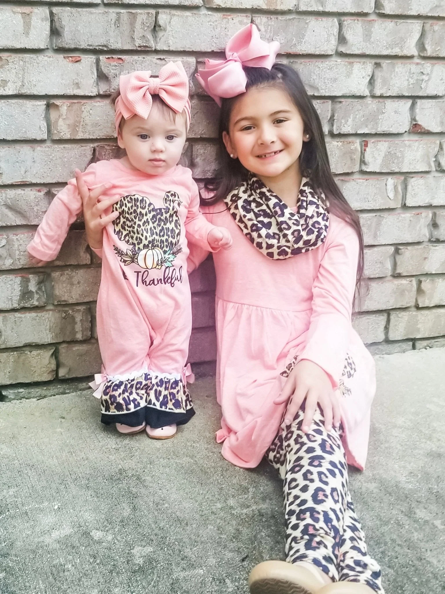 Be Thankful Leopard Turkey 3 Piece Outfit - Image 6