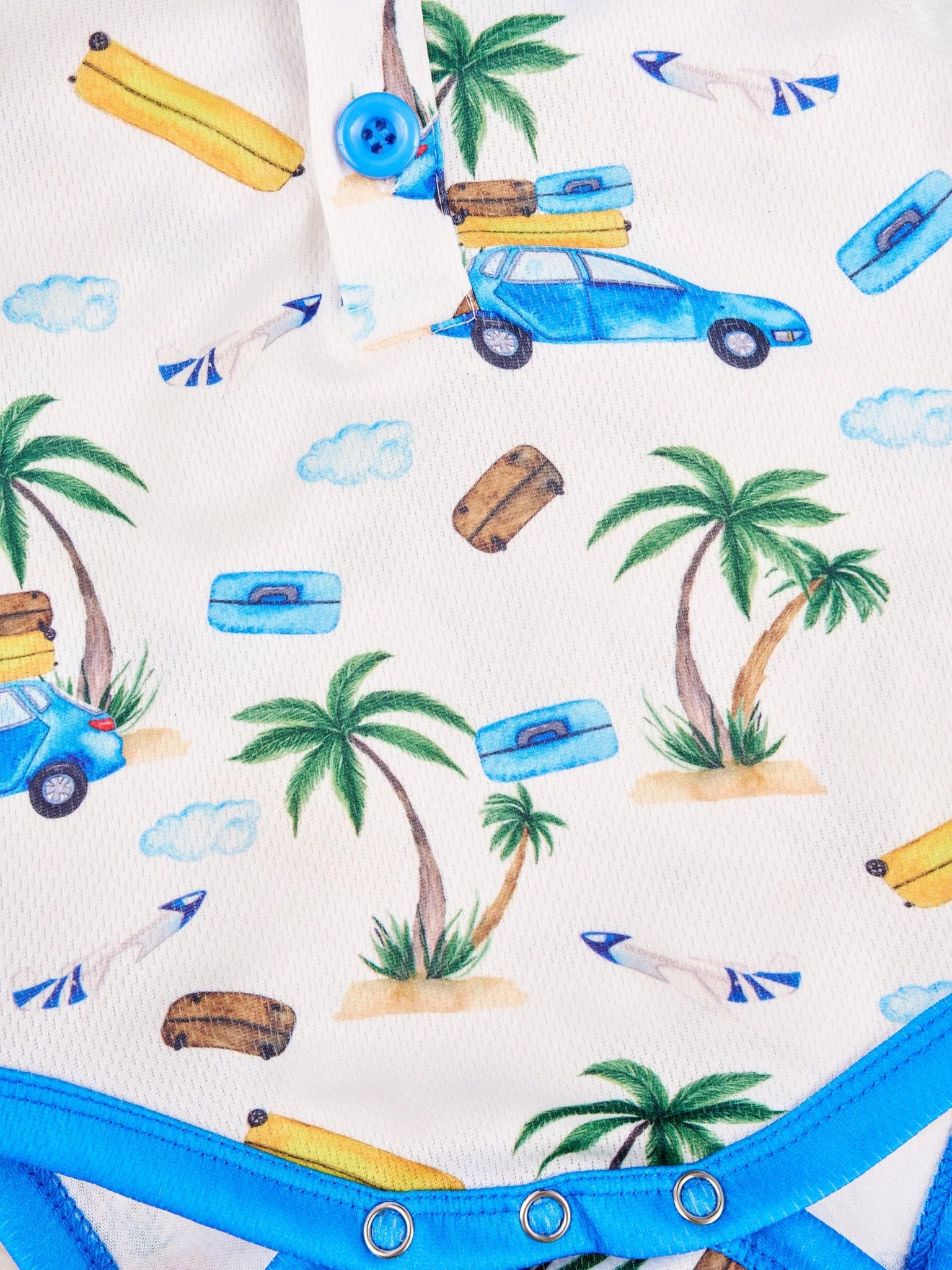 Beach Trip Polo Romper - Image 3