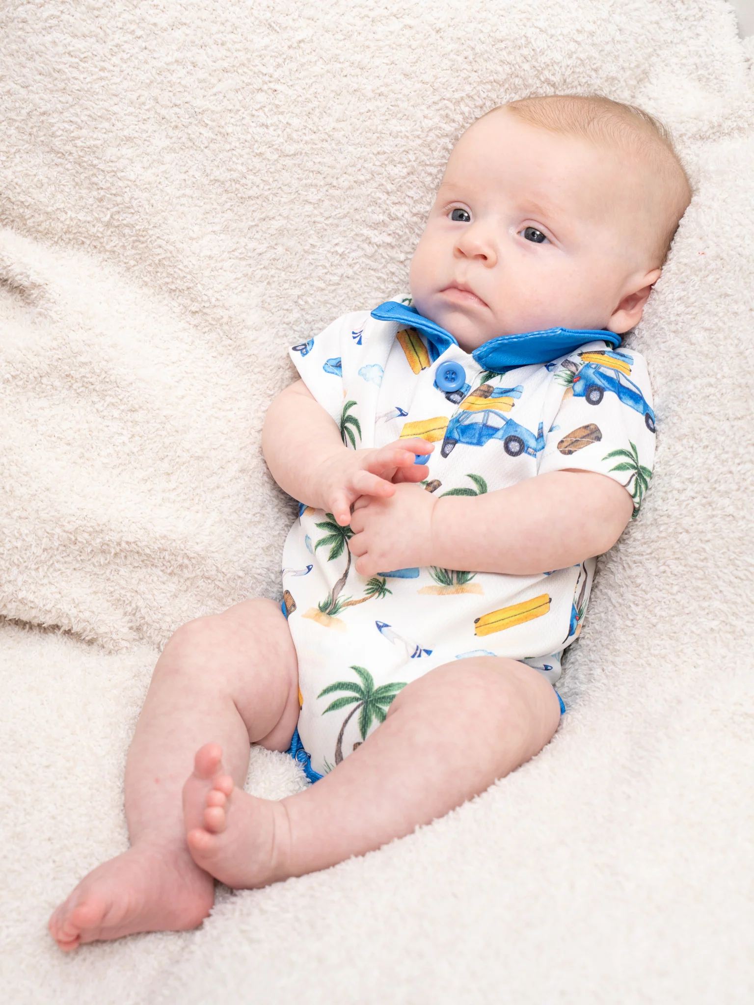 Beach Trip Polo Romper - Image 4