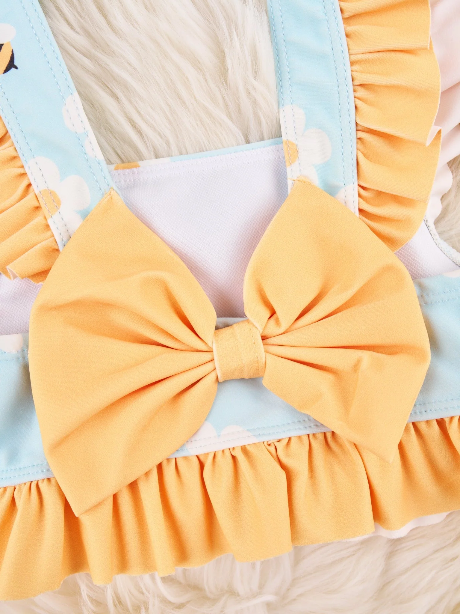 Beautiful Bees Ruffle Swimsuit - Image 3