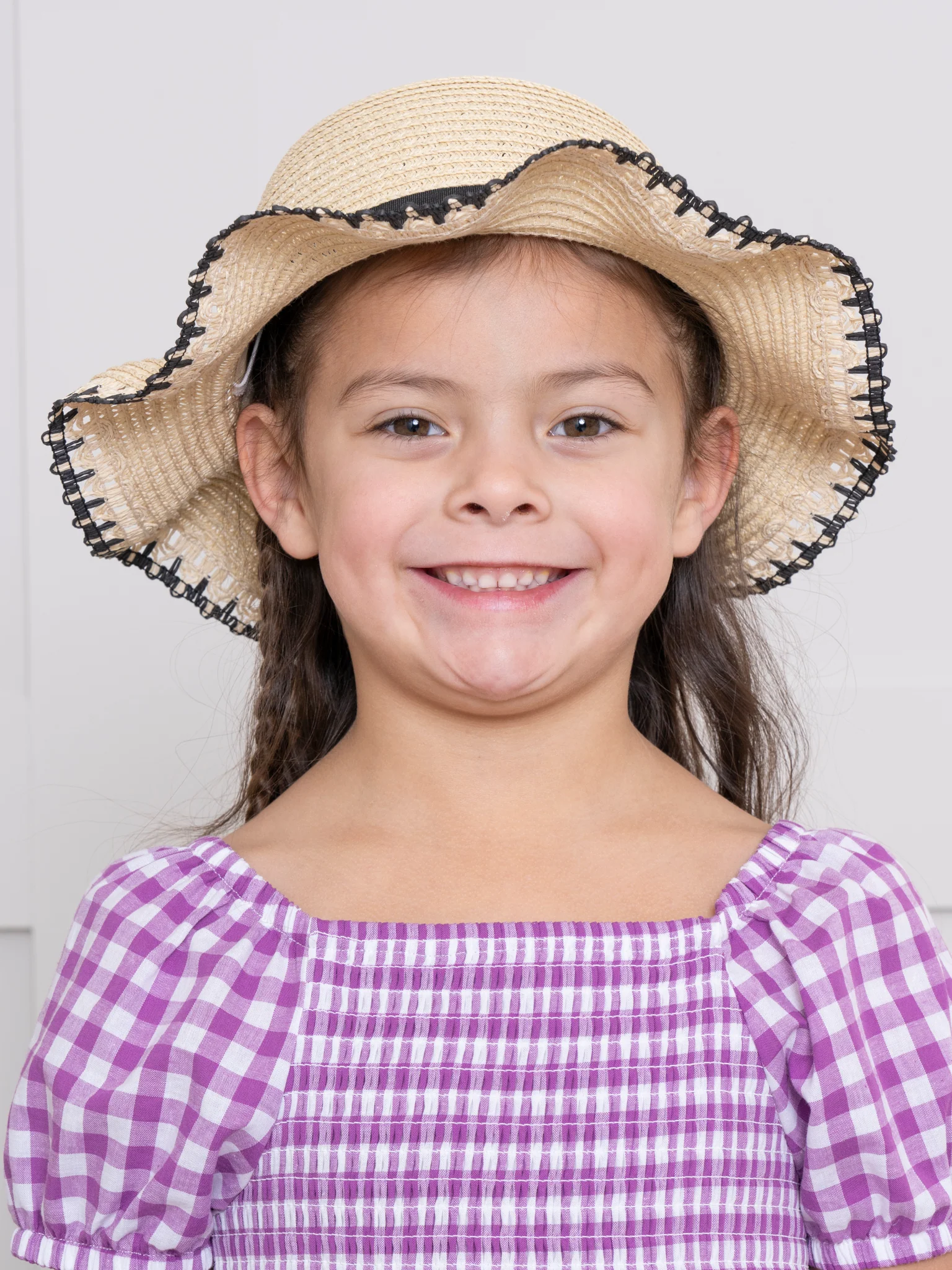 Beige Ruffle Sun Hat - Image 4