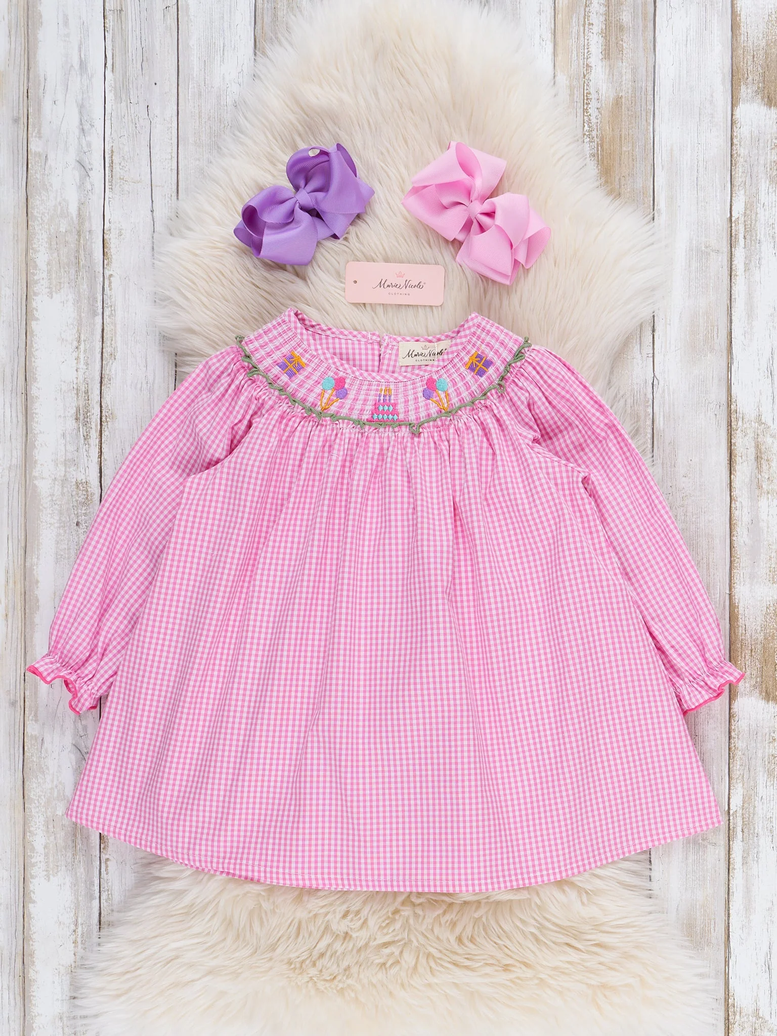 Beloved Birthday Smocked Dress
