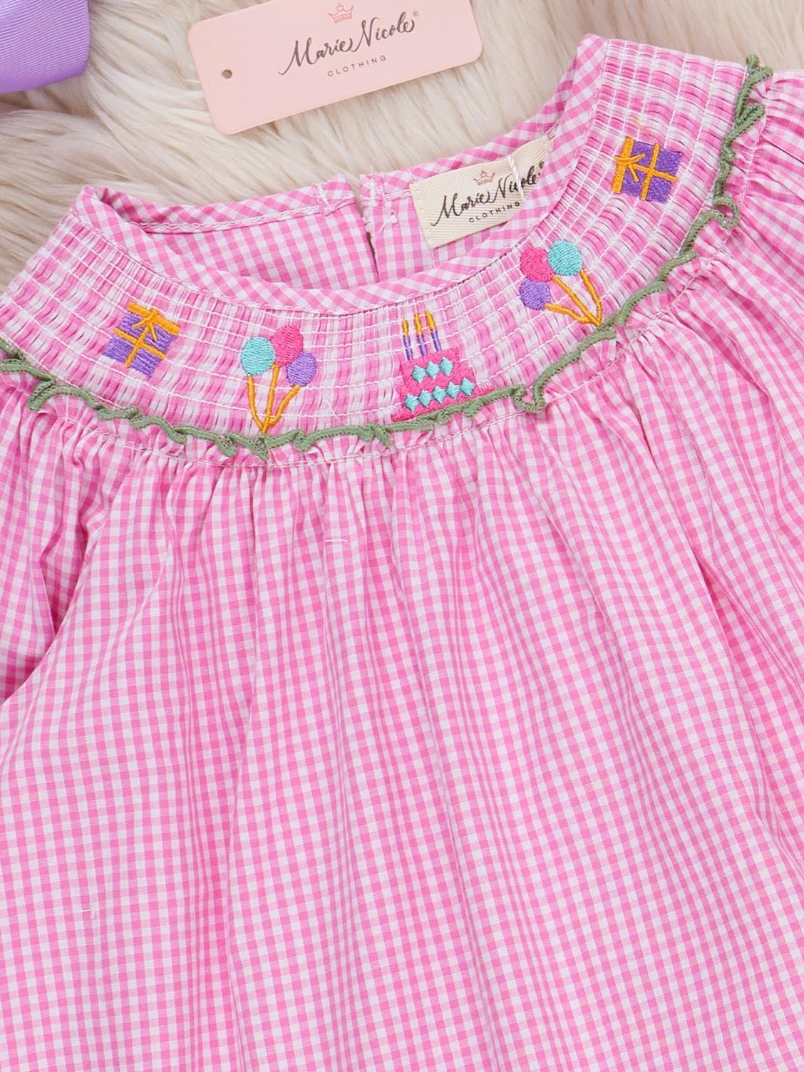 Beloved Birthday Smocked Dress - Image 2
