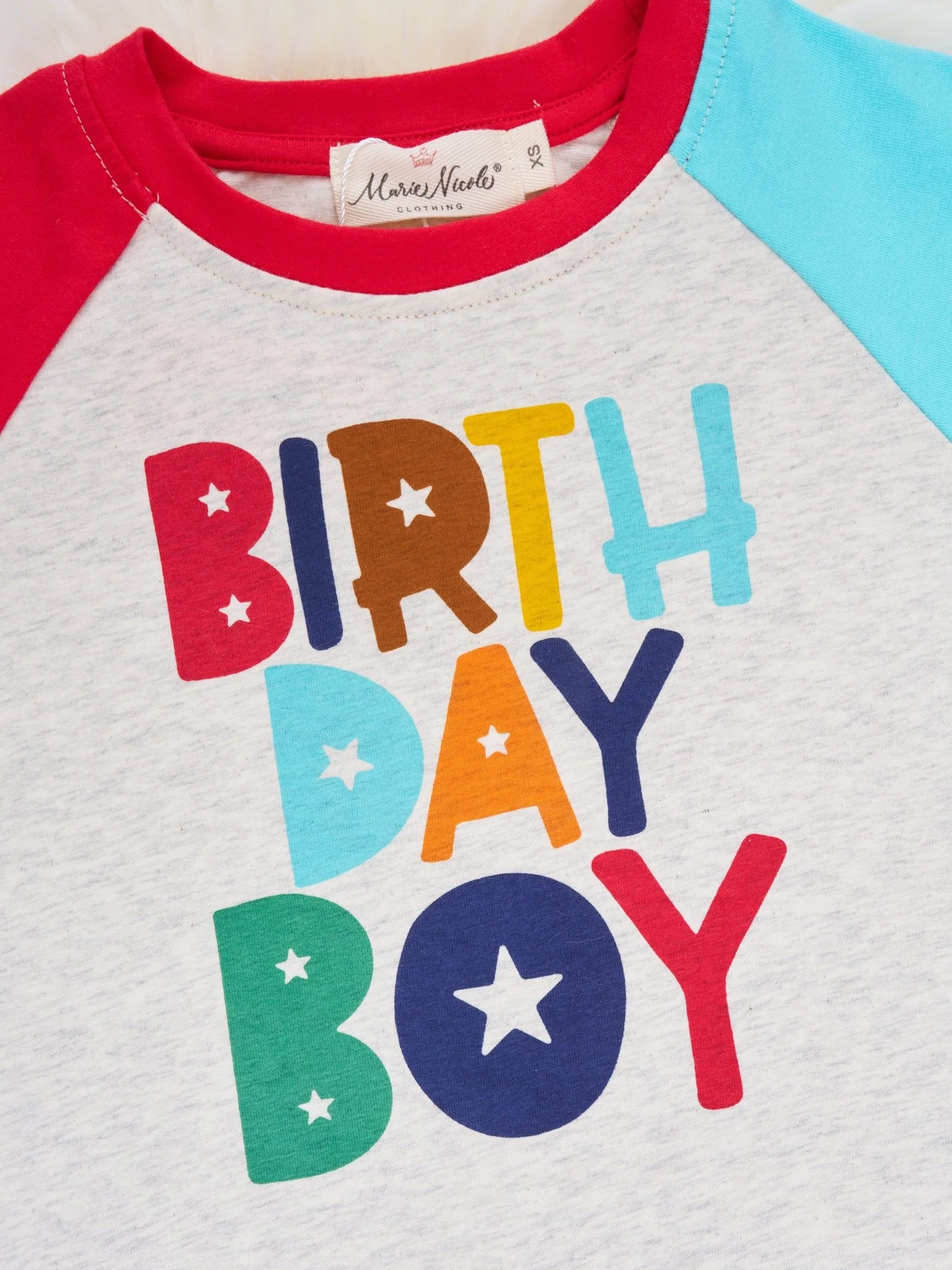 "Birthday Boy" Raglan Outfit - Image 3