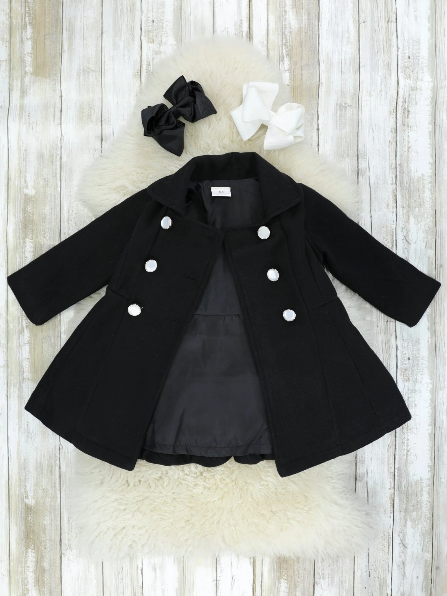 Black Collared Jacket - Image 2