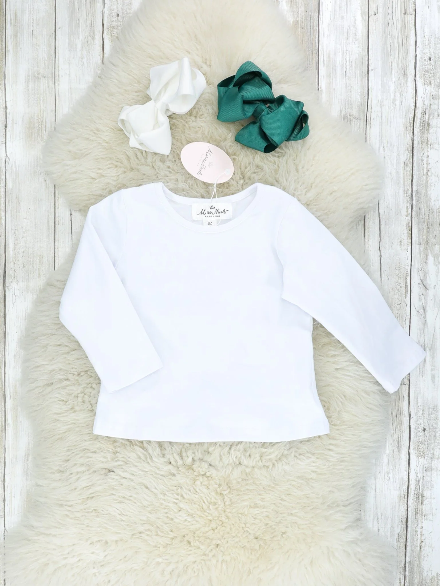 Black Polka Dot Gingerbread Dress W/ White Shirt - Image 3