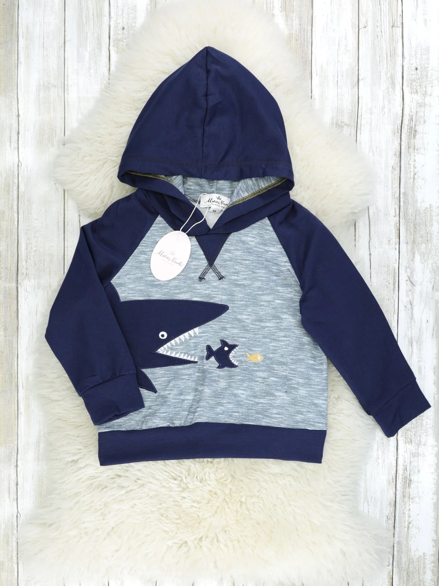 Black Shark Raglan Hoodie