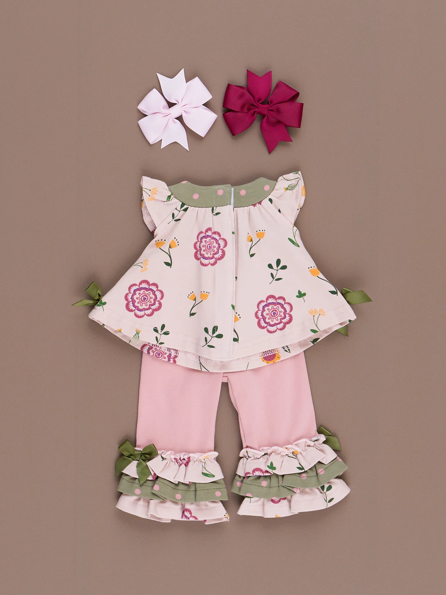 Bloomberry Fields 18 inch Doll Swing Ruffle Outfit - Image 3
