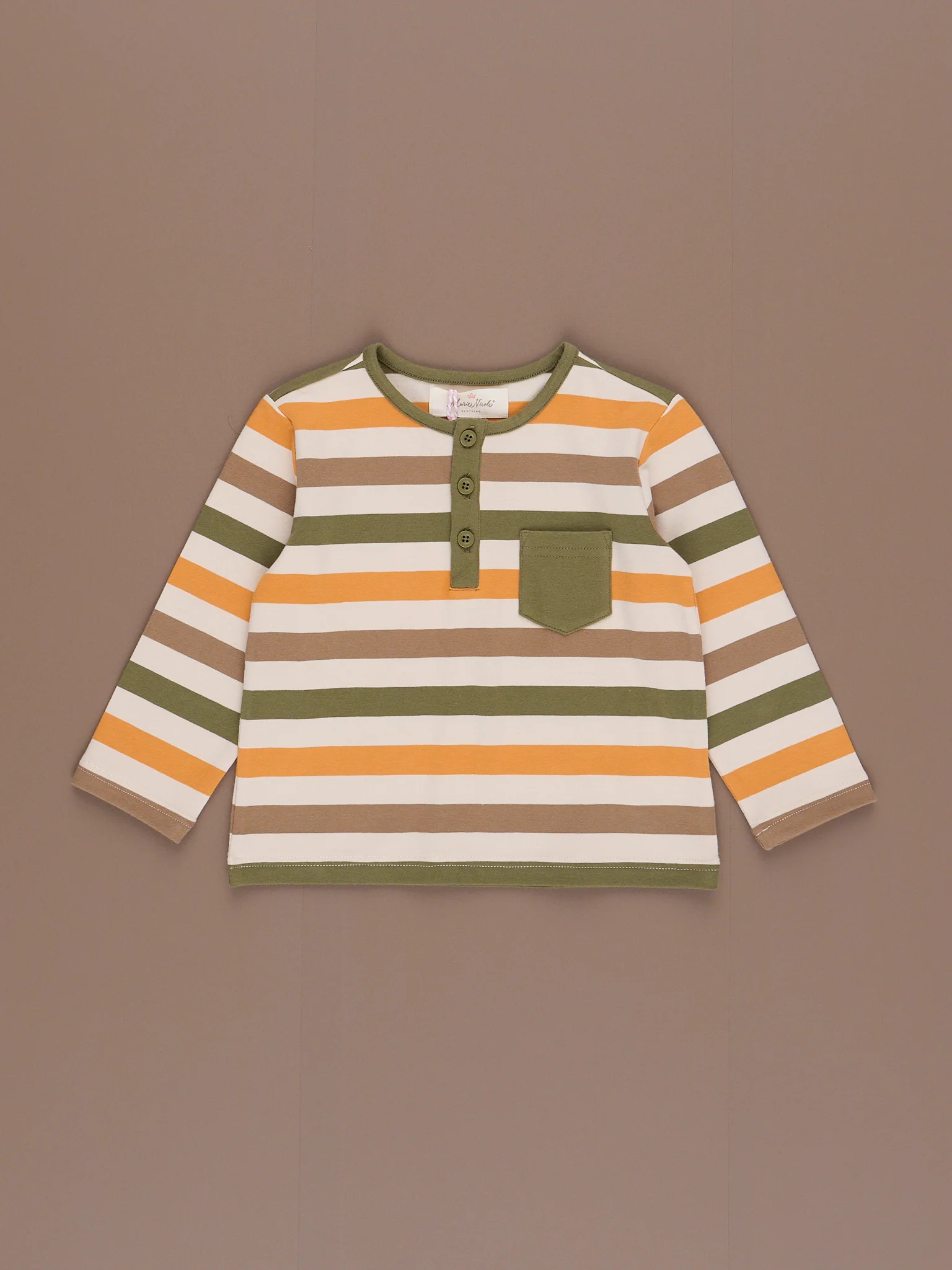 Bloomberry Fields Stripe Pocket Shirt