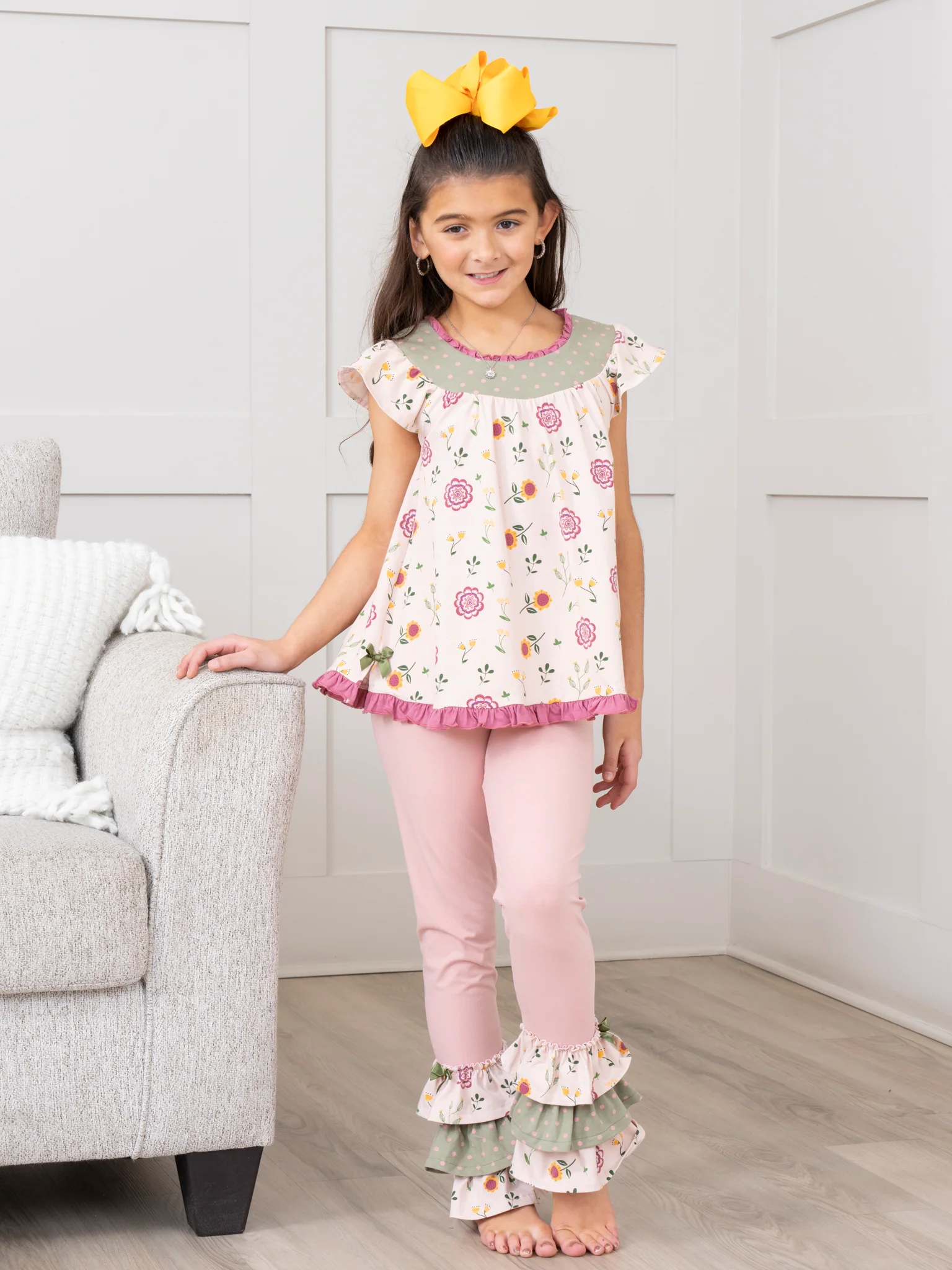 Bloomberry Fields Swing Ruffle Outfit - Image 7