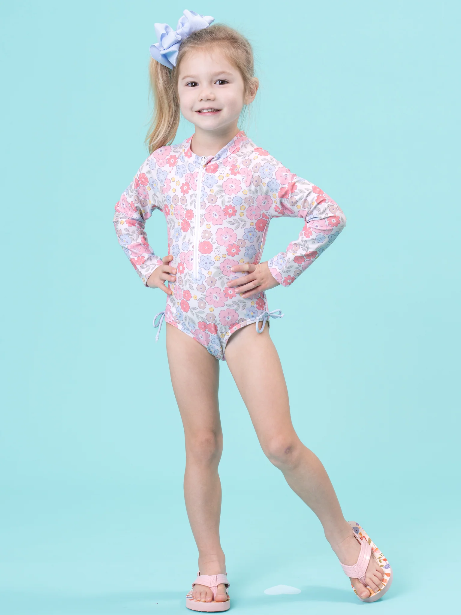 Bloomy Waves Rashguard - Image 4