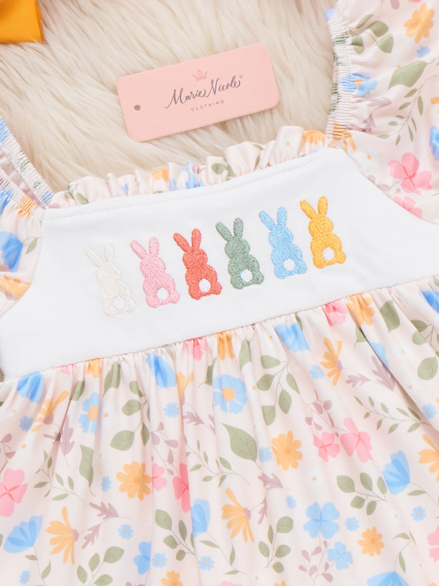 Blossom Hop Embroidered Dress - Image 2