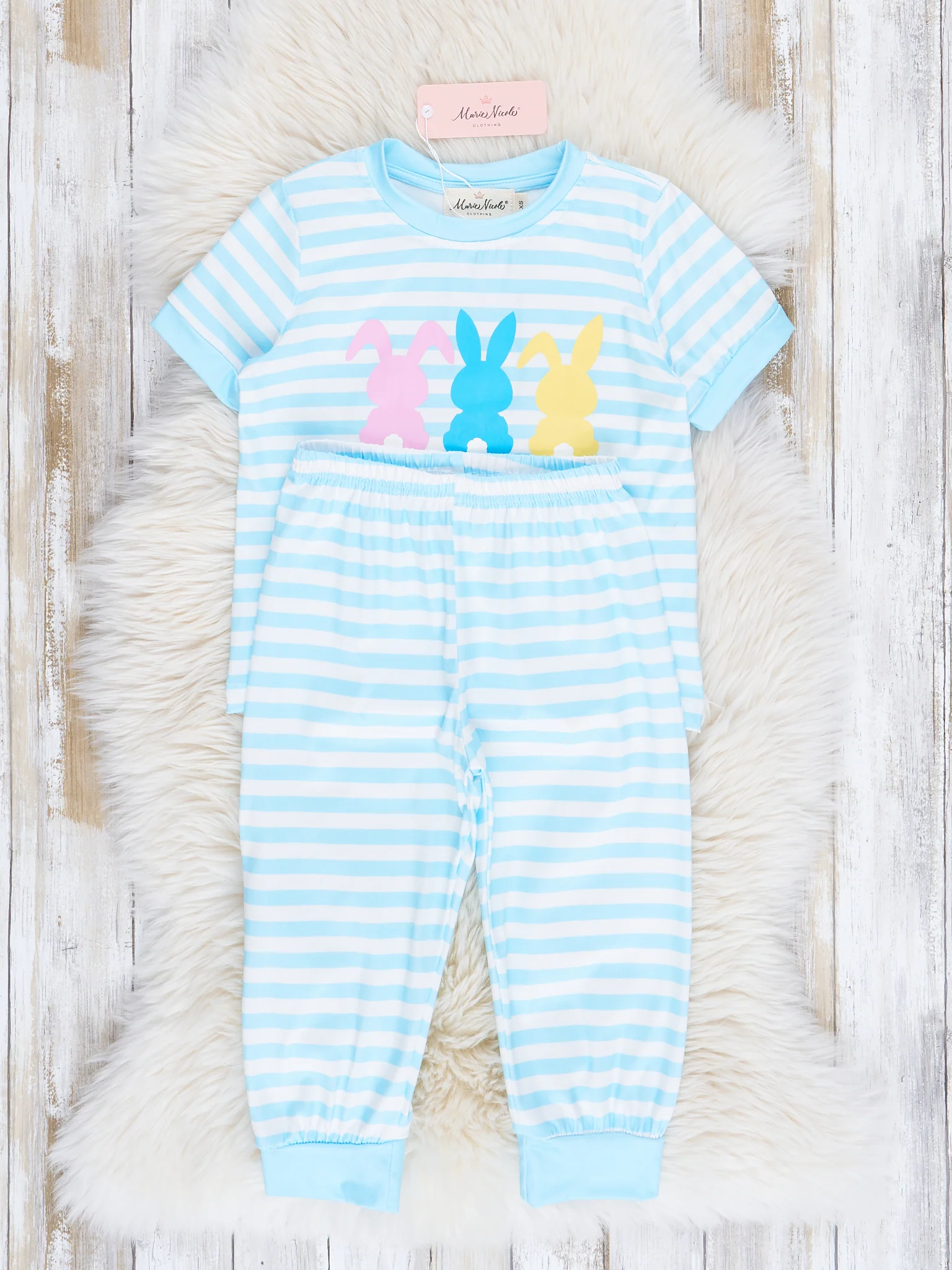 Blue Cottontail Pajamas - Image 2