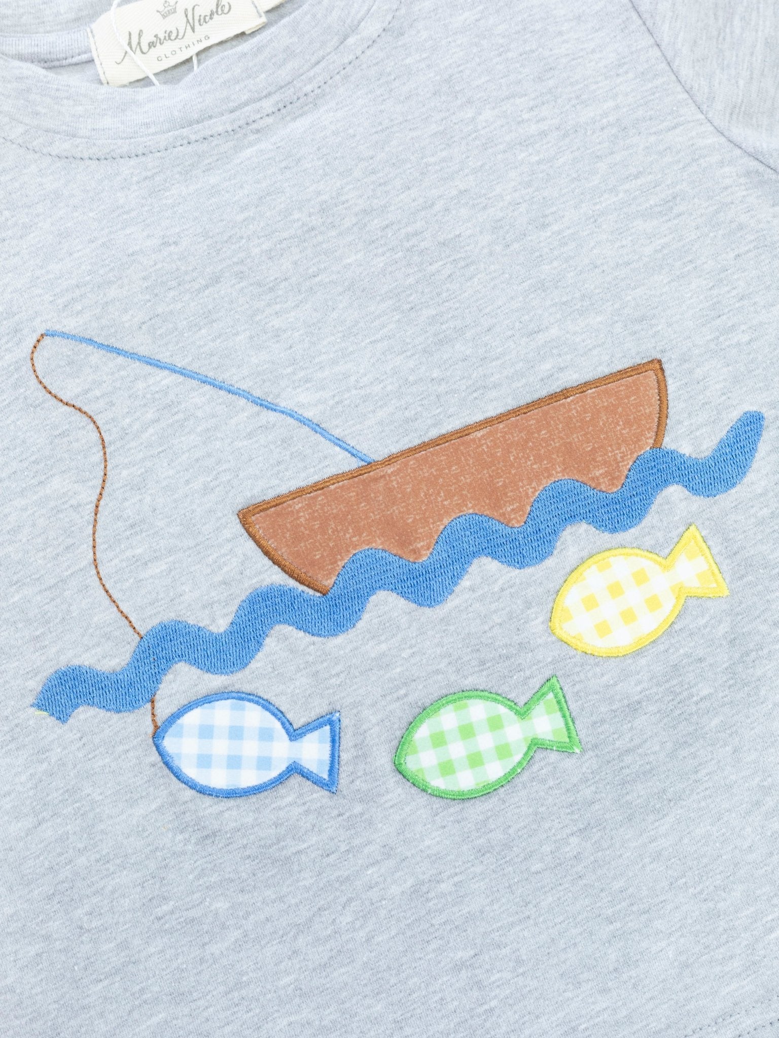 Blue Gingham Fishing Outfit - Image 3