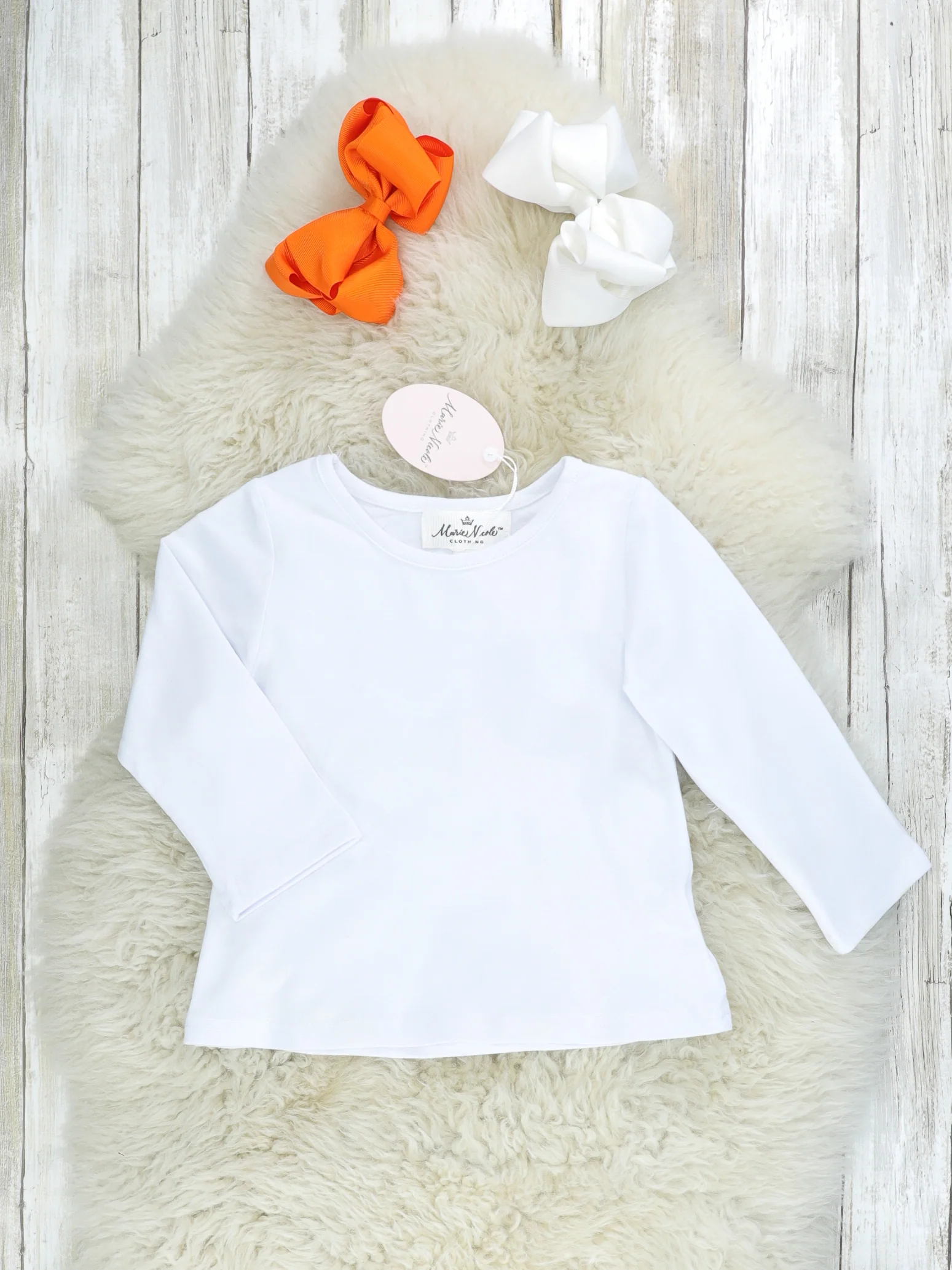 Blue Polka Dot Penguin Dress W/ White Shirt - Image 3