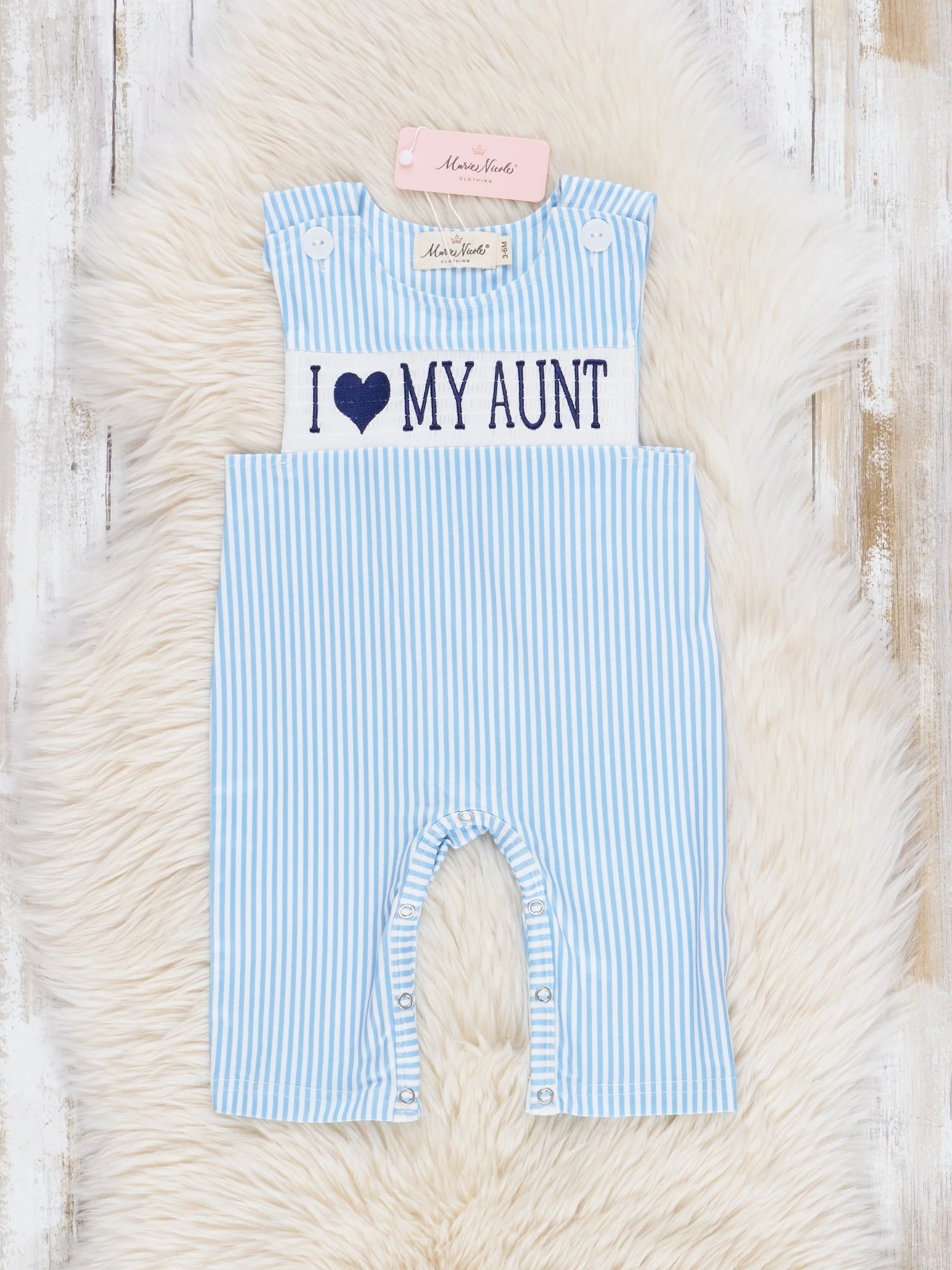 Blue Stripe Family Love Johnny - Image 6