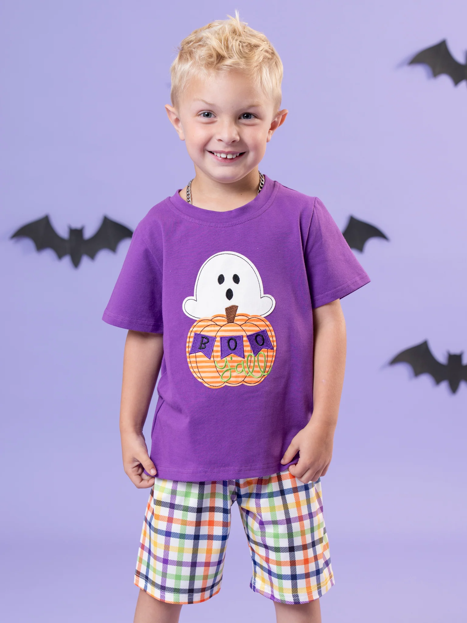 "Boo Y'all" Pumpkin Outfit