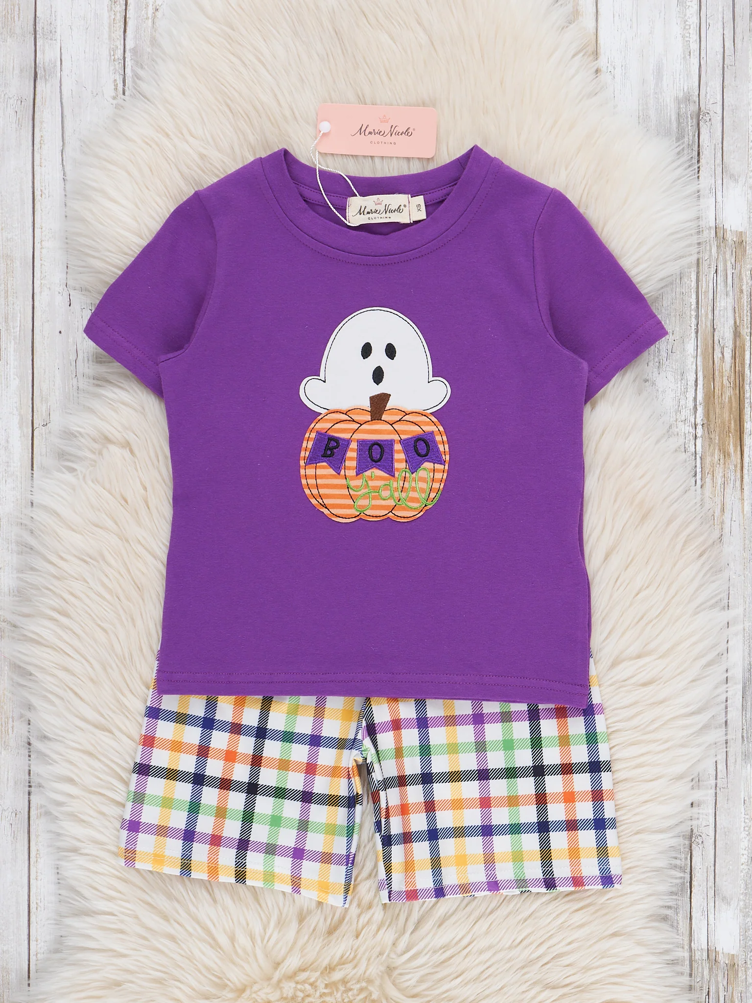 "Boo Y'all" Pumpkin Outfit - Image 2