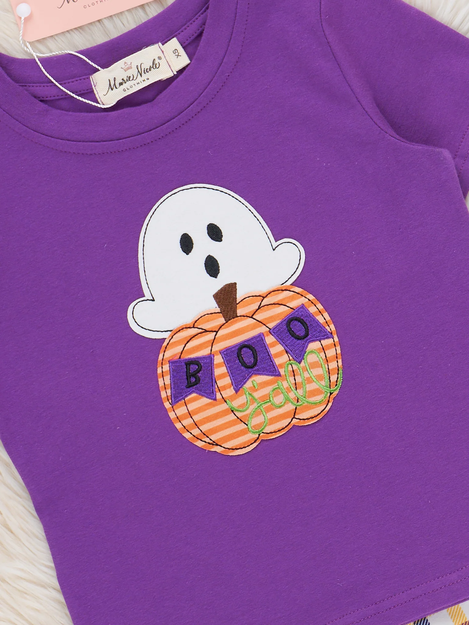 "Boo Y'all" Pumpkin Outfit - Image 4