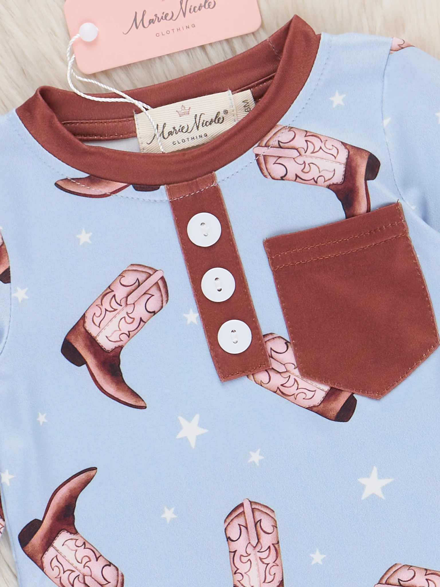 Boot Scoot Bubble Romper - Image 2