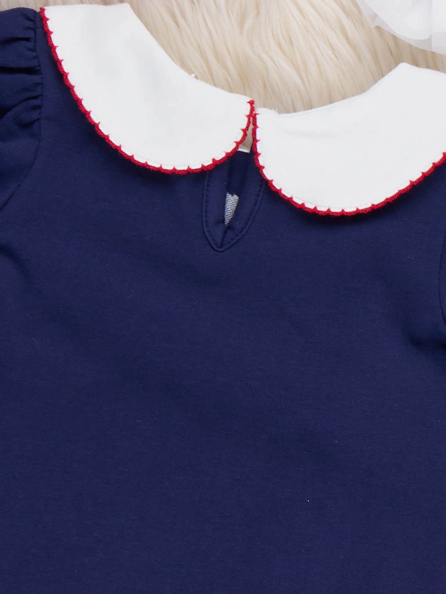 Bow-tiful Freedom Cotton Romper - Image 3